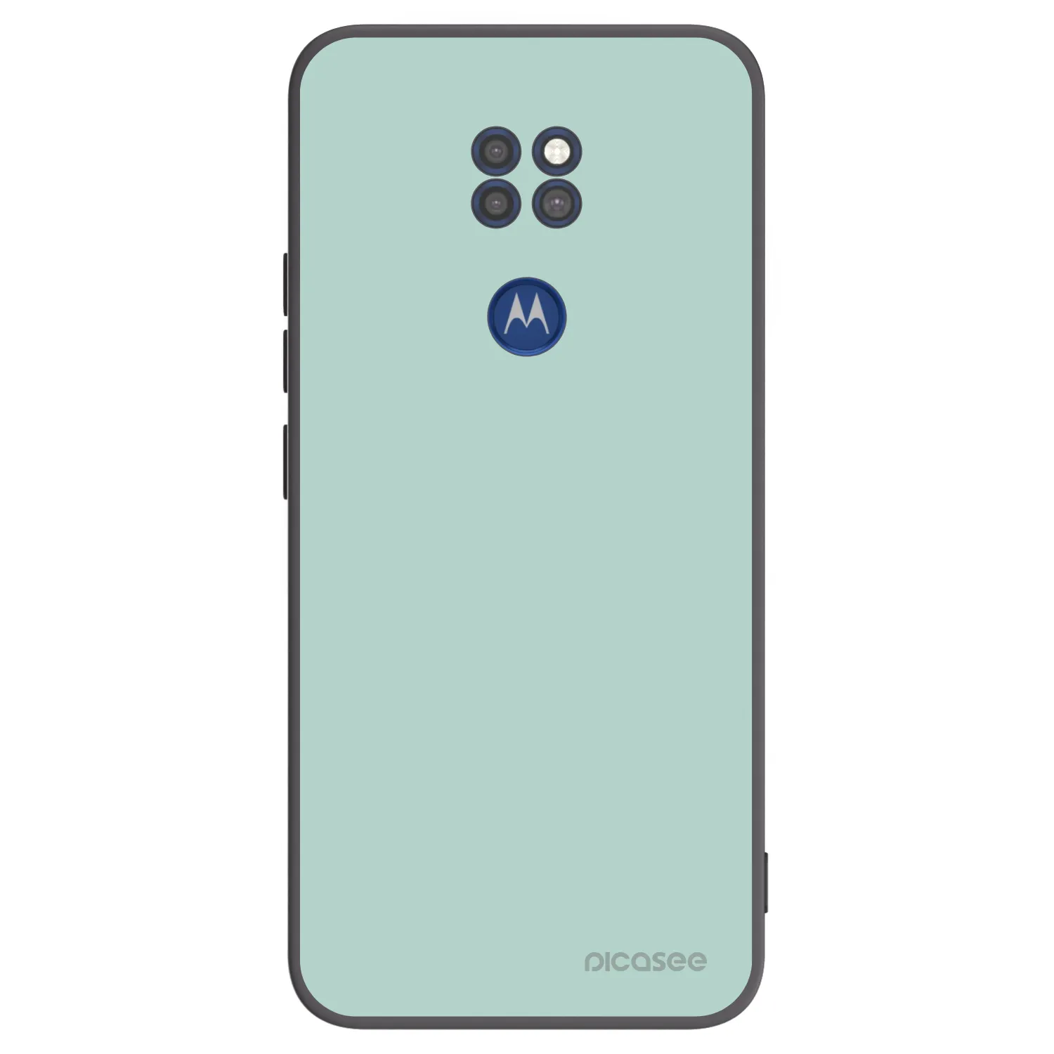 Picasee silikonový černý obal pro Motorola Moto G9 Play - Pastel Charm