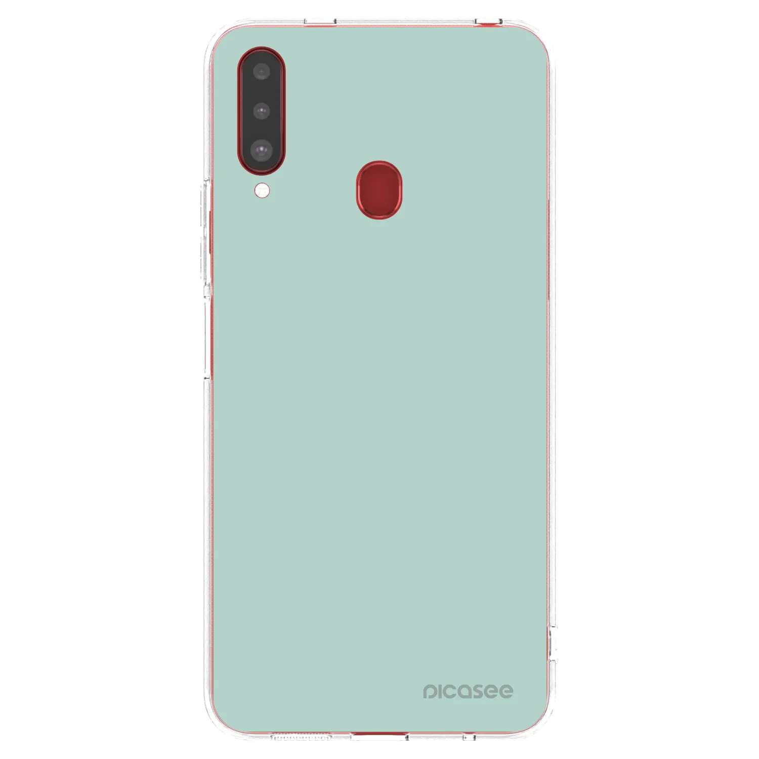 Picasee silikonový průhledný obal pro Samsung Galaxy A20s - Pastel Charm