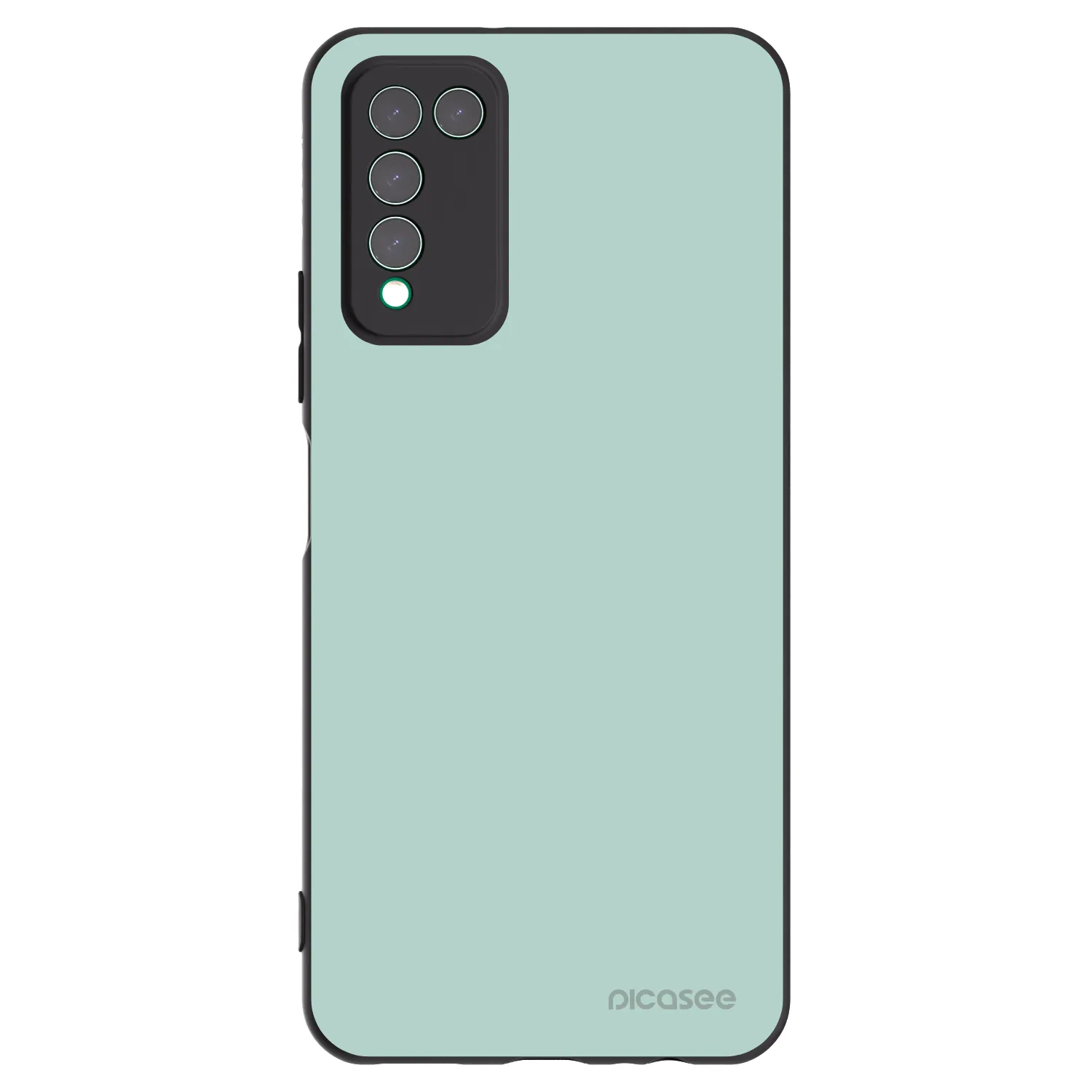 Picasee silikonový černý obal pro Honor 10X Lite - Pastel Charm