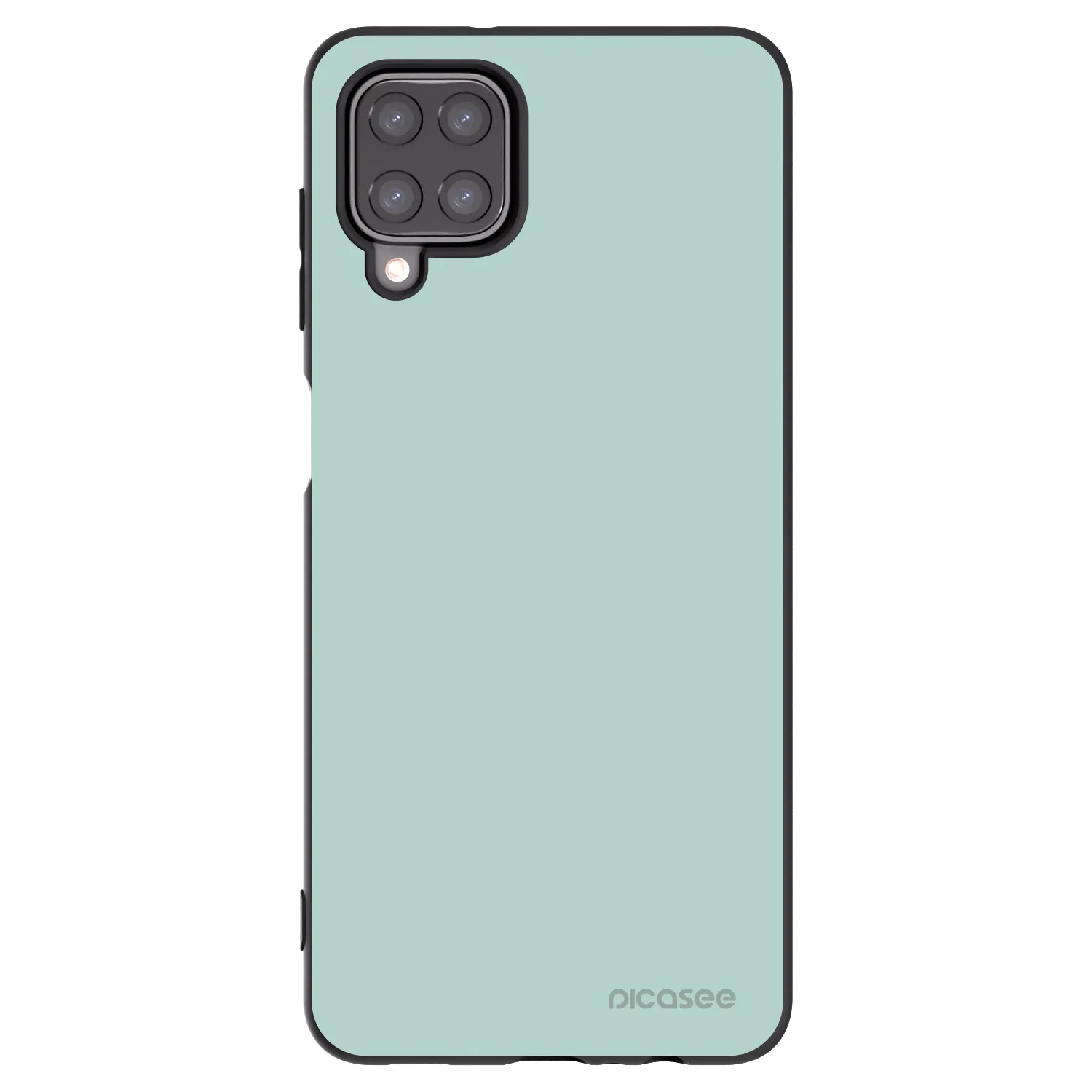Picasee silikonový černý obal pro Samsung Galaxy A12 A125F - Pastel Charm
