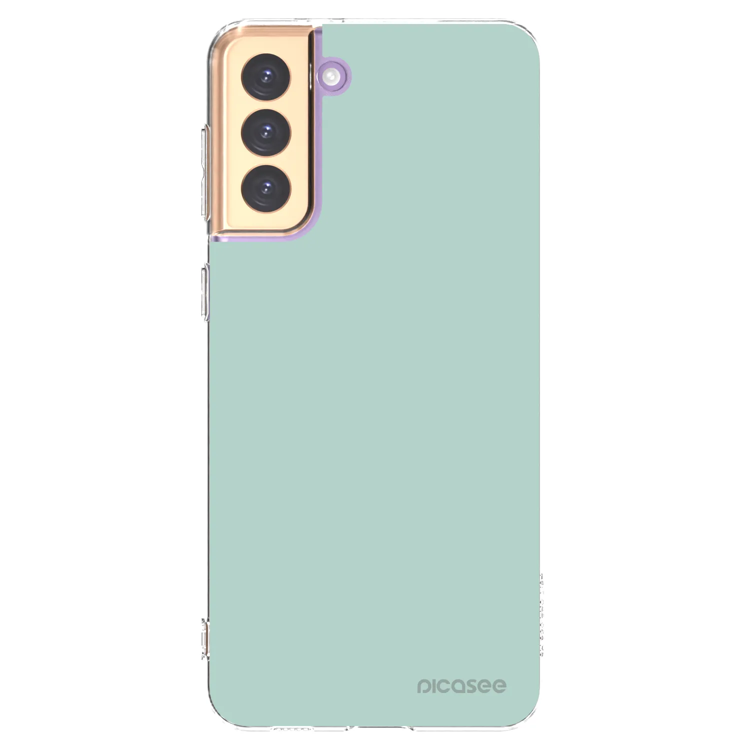 Picasee silikonový průhledný obal pro Samsung Galaxy S21+ 5G G996F - Pastel Charm
