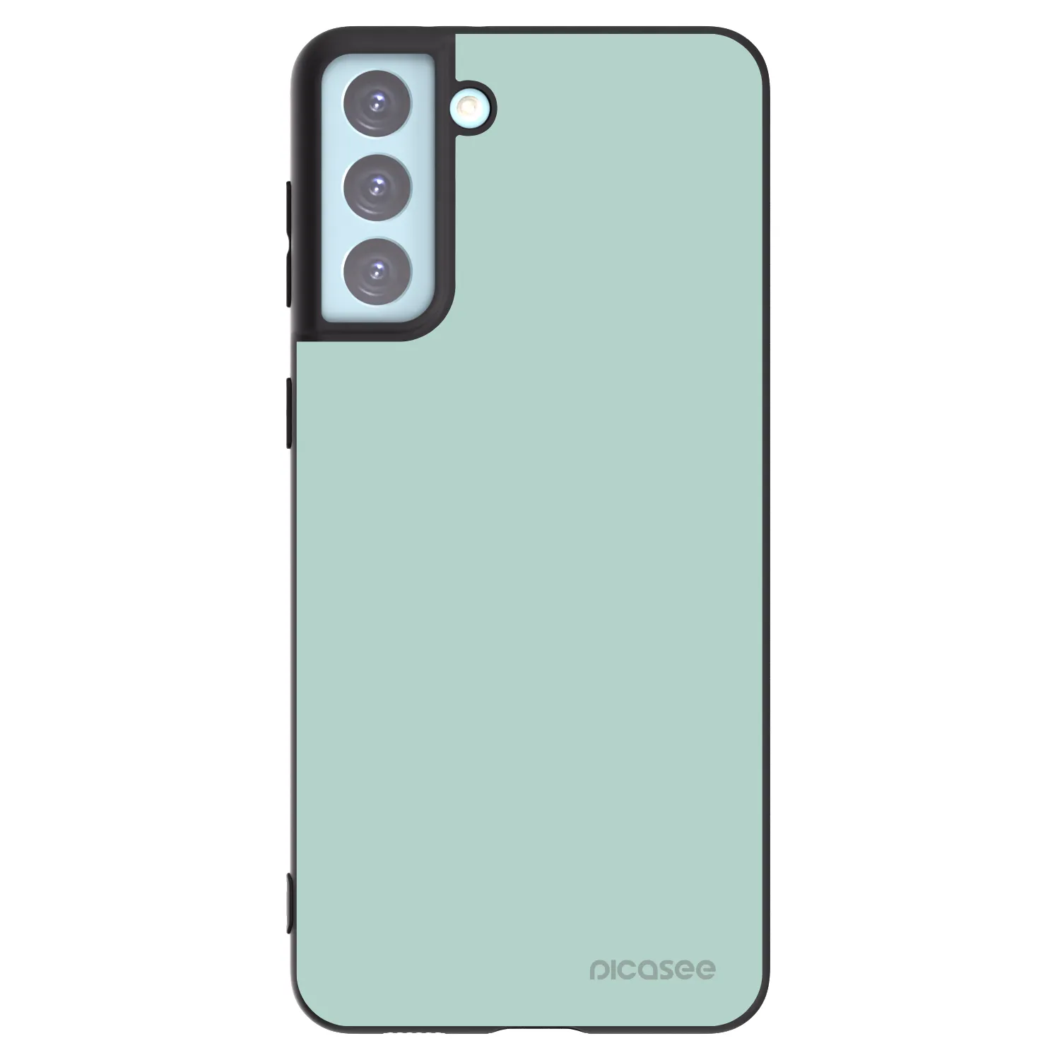 Picasee silikonový černý obal pro Samsung Galaxy S21+ 5G G996F - Pastel Charm
