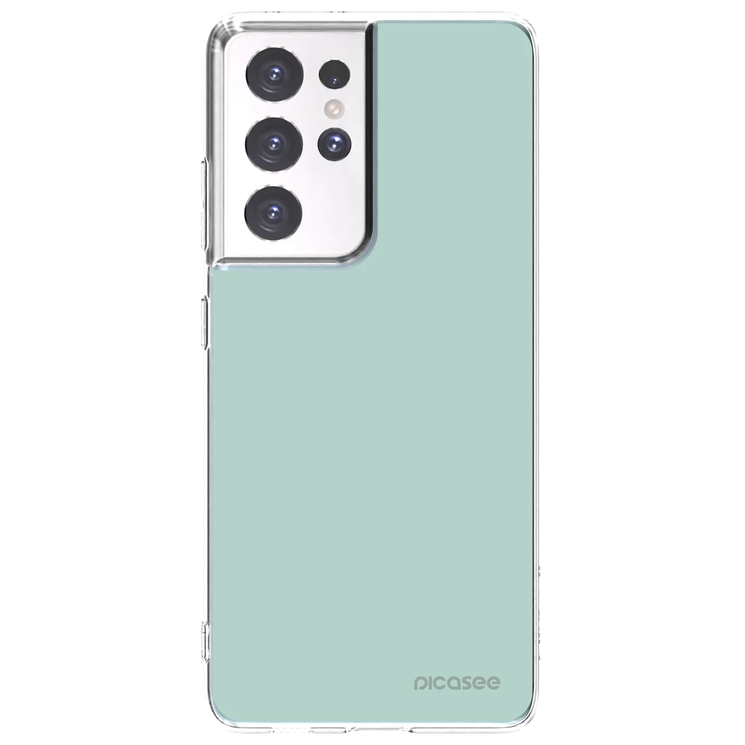 Picasee silikonový průhledný obal pro Samsung Galaxy S21 Ultra 5G G998B - Pastel Charm