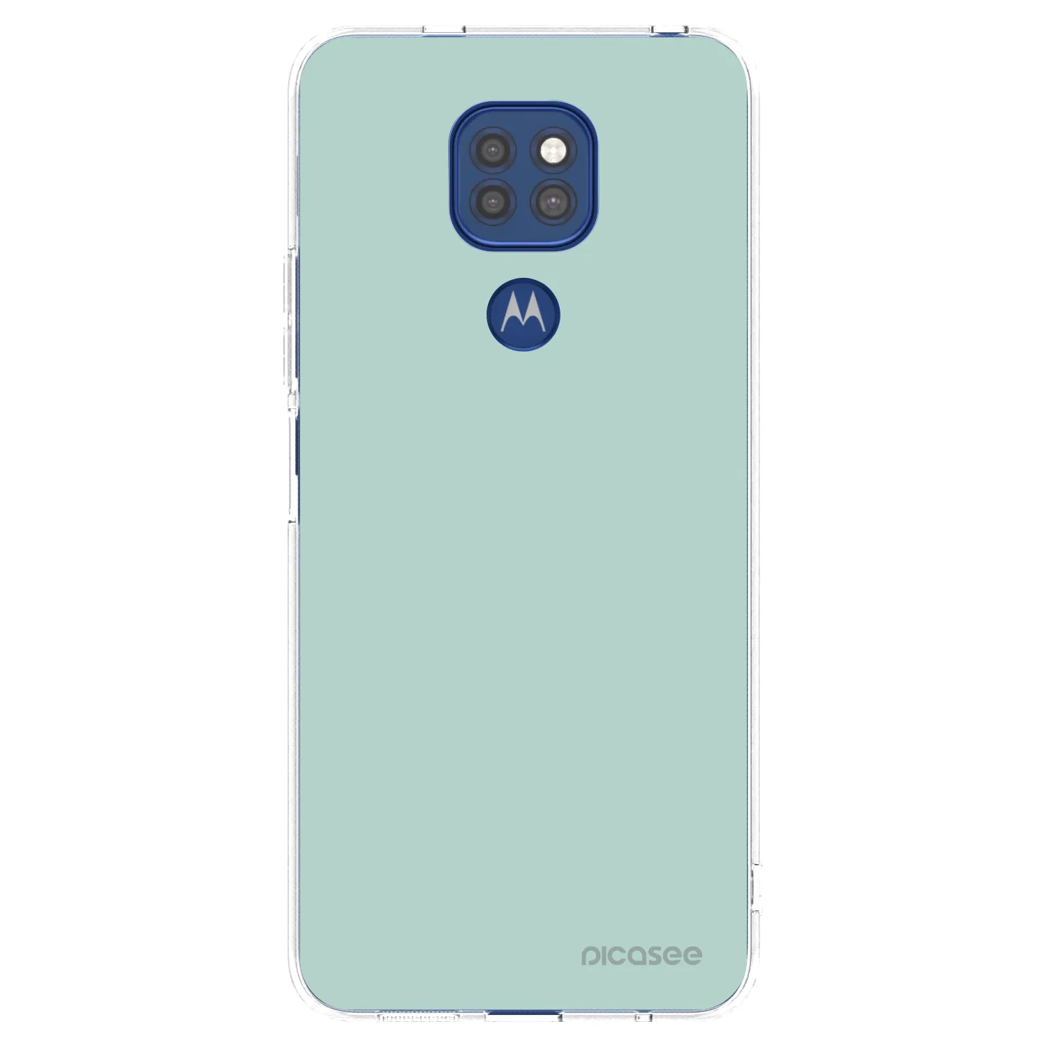 Picasee silikonový průhledný obal pro Motorola Moto G9 Play - Pastel Charm