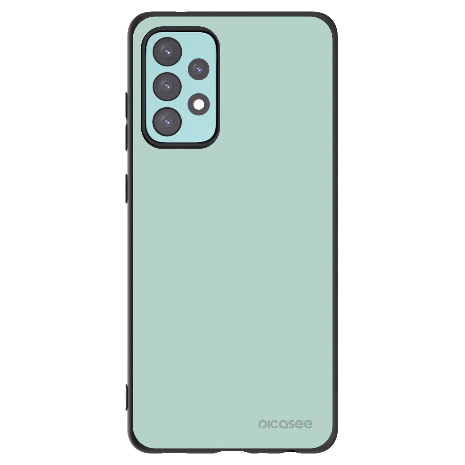 Picasee silikonový černý obal pro Samsung Galaxy A72 A725F - Pastel Charm