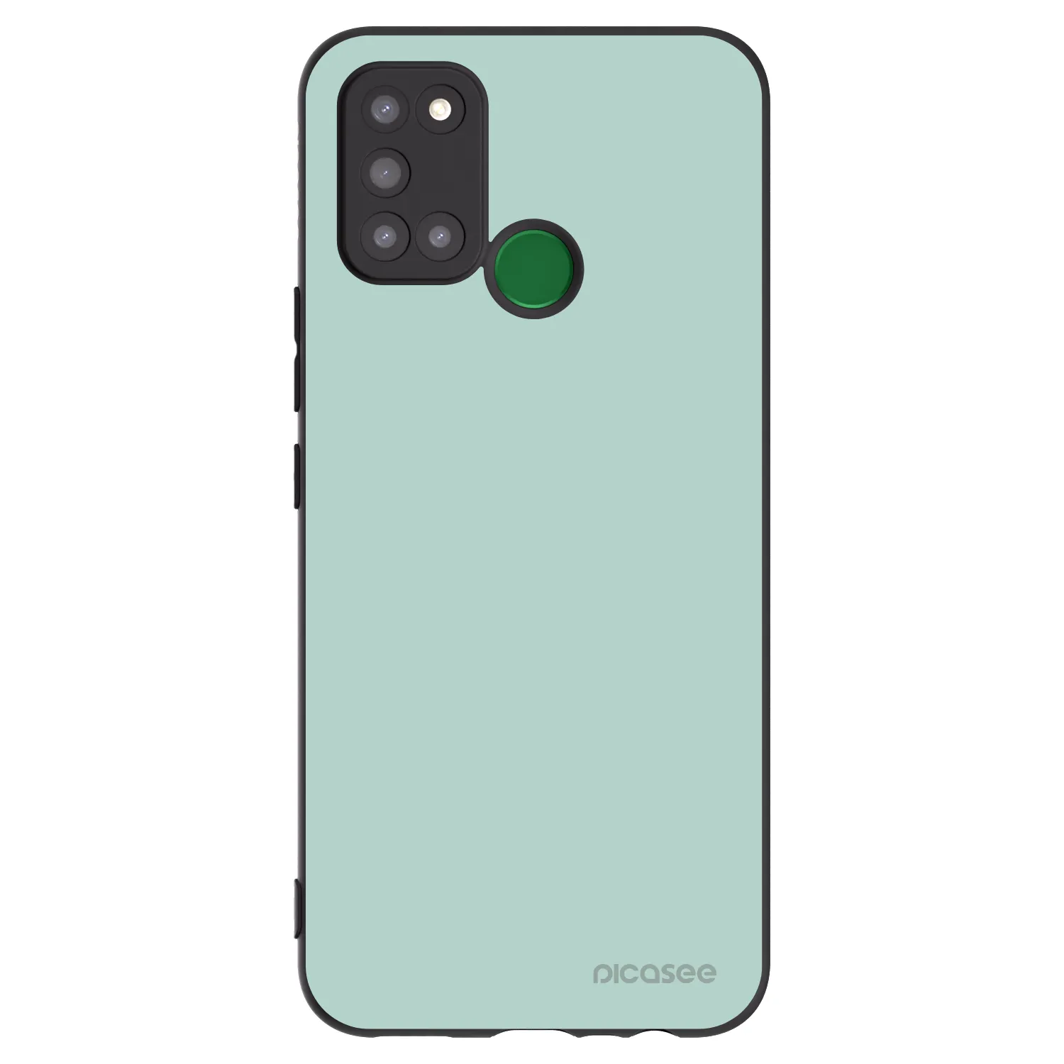 Picasee silikonový černý obal pro Realme 7i - Pastel Charm