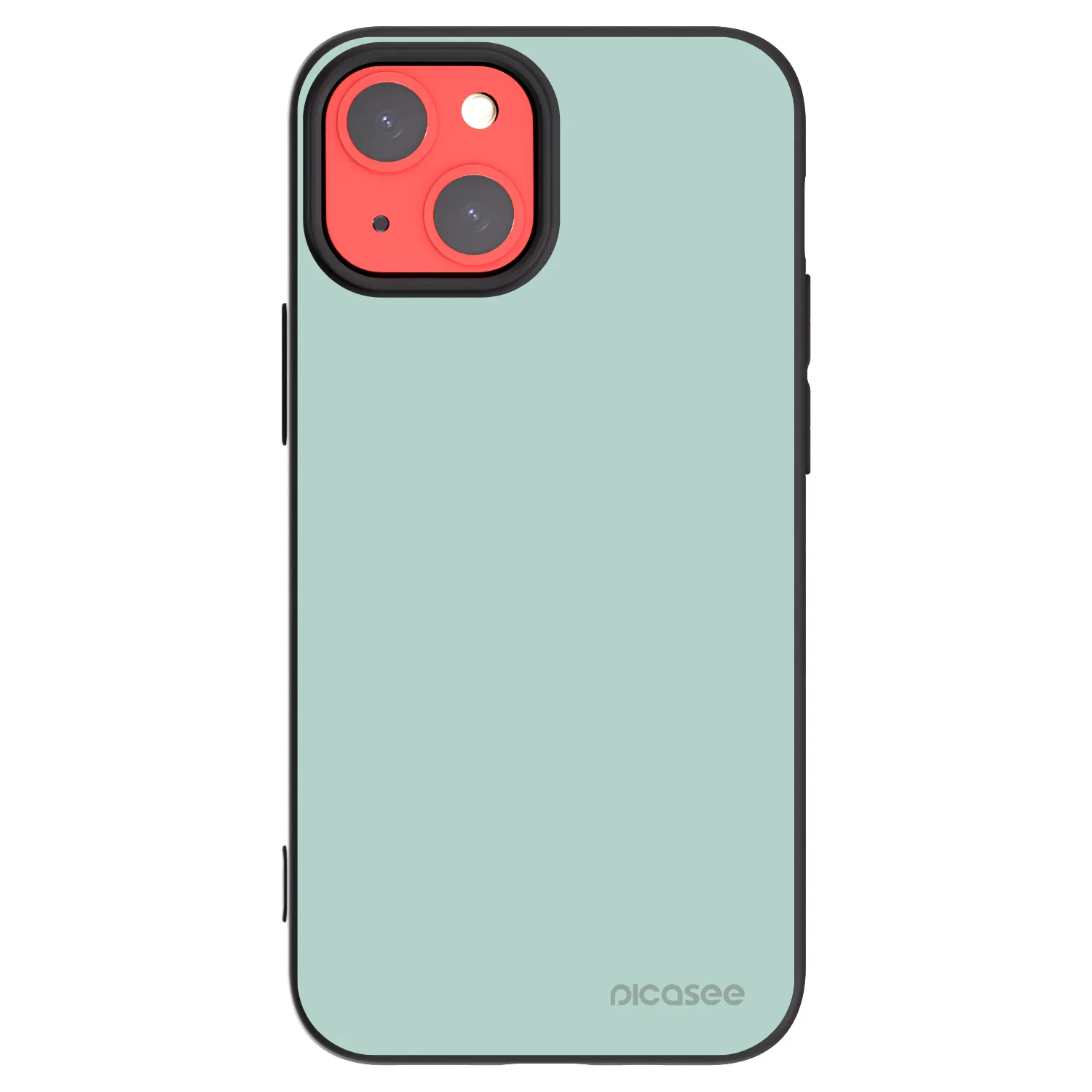 Picasee silikonový černý obal pro Apple iPhone 13 mini - Pastel Charm