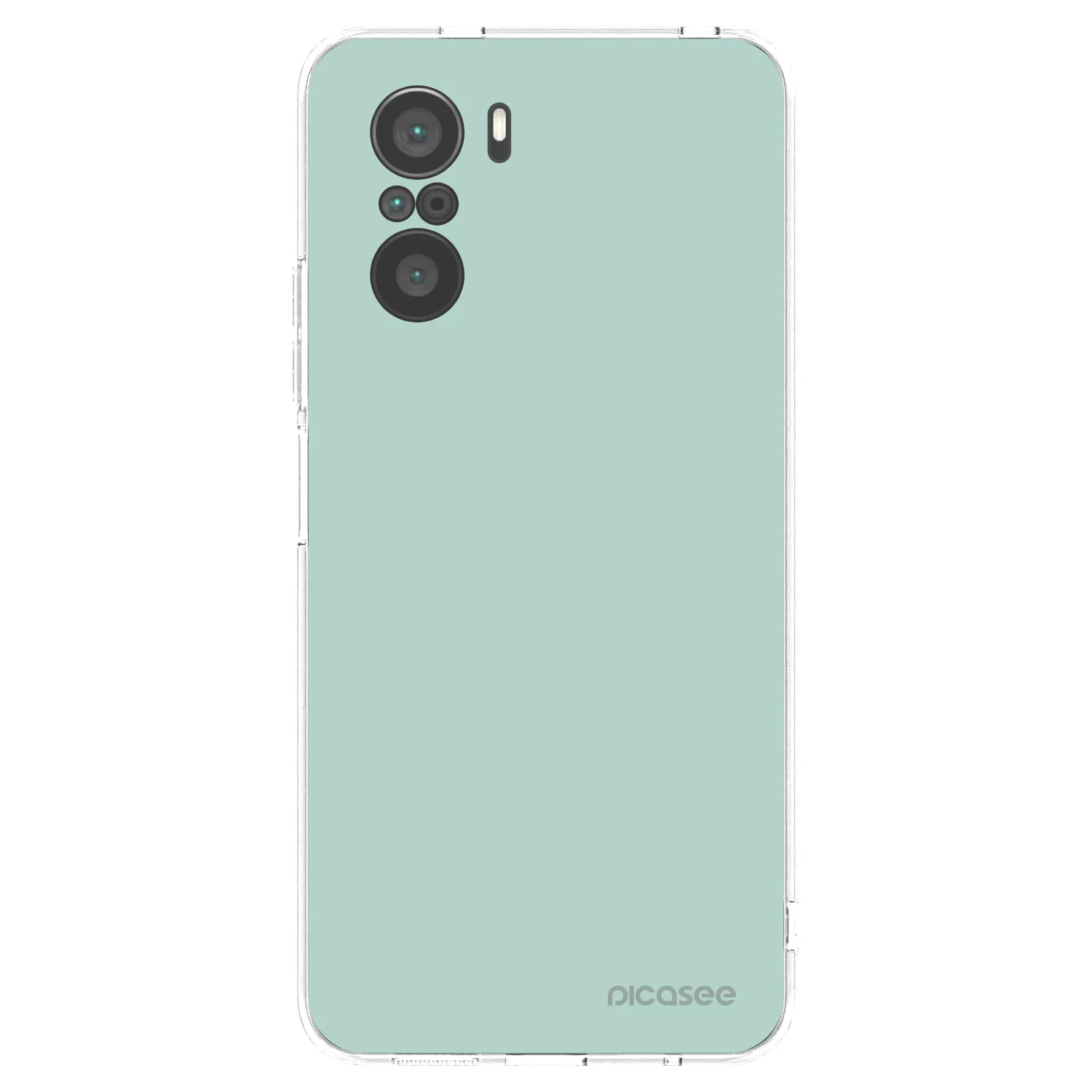 Picasee silikonový průhledný obal pro Xiaomi Poco F3 - Pastel Charm