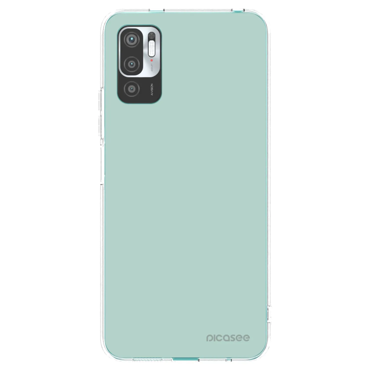 Picasee silikonový průhledný obal pro Xiaomi Redmi Note 10 5G - Pastel Charm