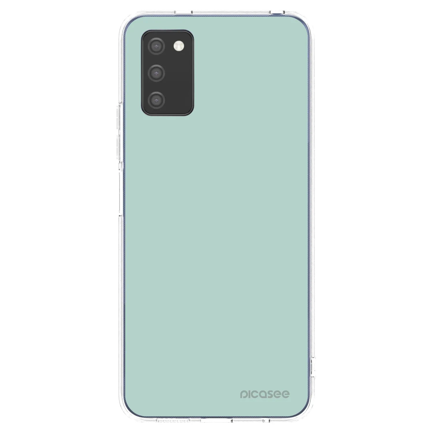 Picasee silikonový průhledný obal pro Samsung Galaxy A02s A025G - Pastel Charm