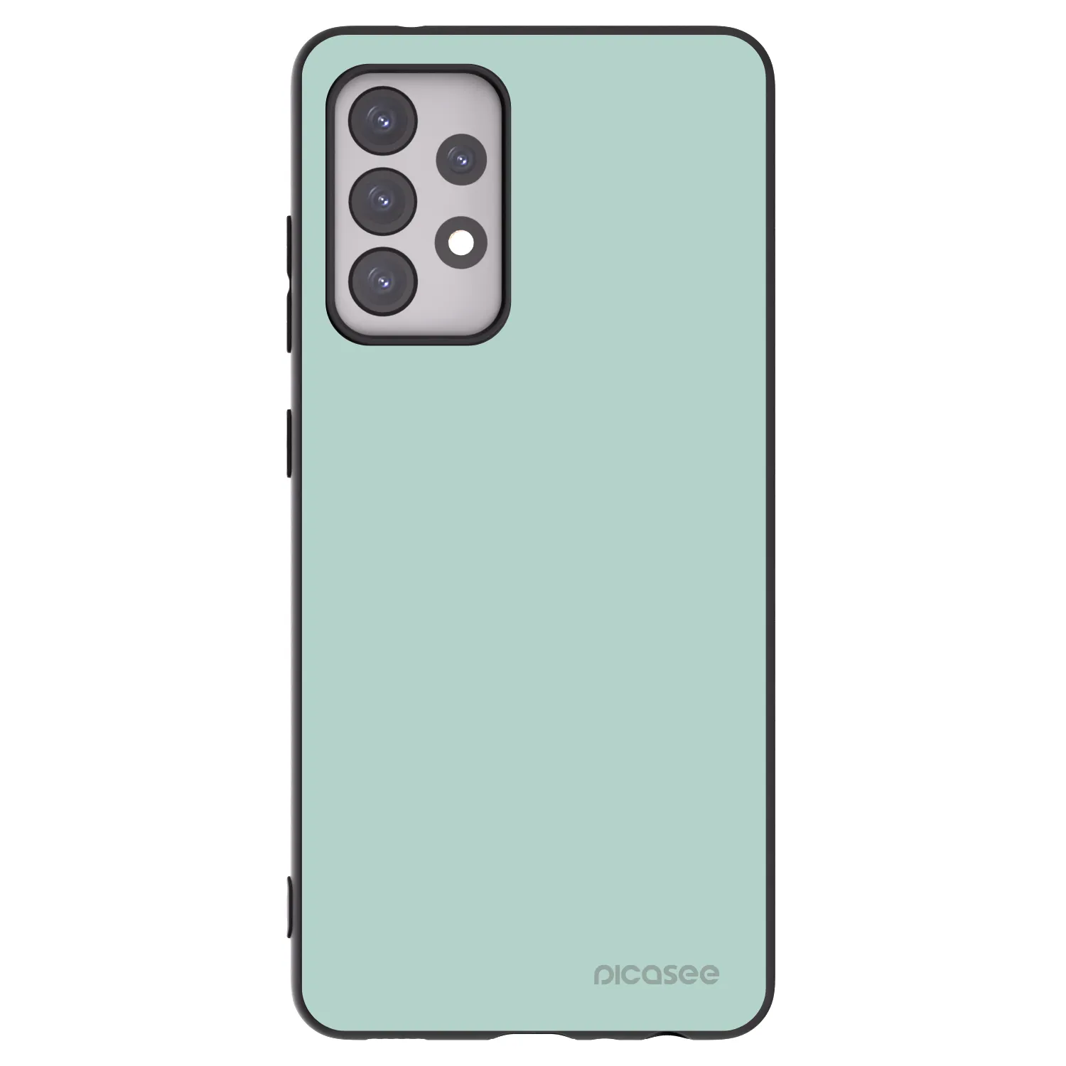 Picasee silikonový černý obal pro Samsung Galaxy A52s 5G A528B - Pastel Charm