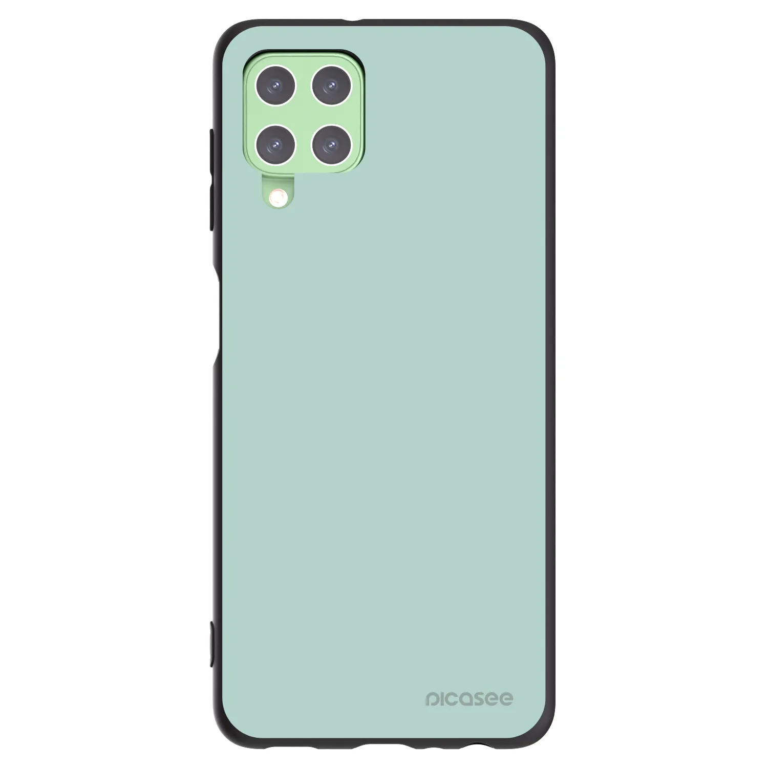 Picasee silikonový černý obal pro Samsung Galaxy A22 A225F 4G - Pastel Charm