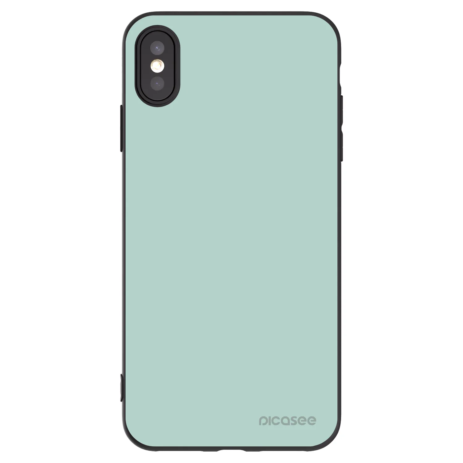 Picasee silikonový černý obal pro Apple iPhone XS Max - Pastel Charm