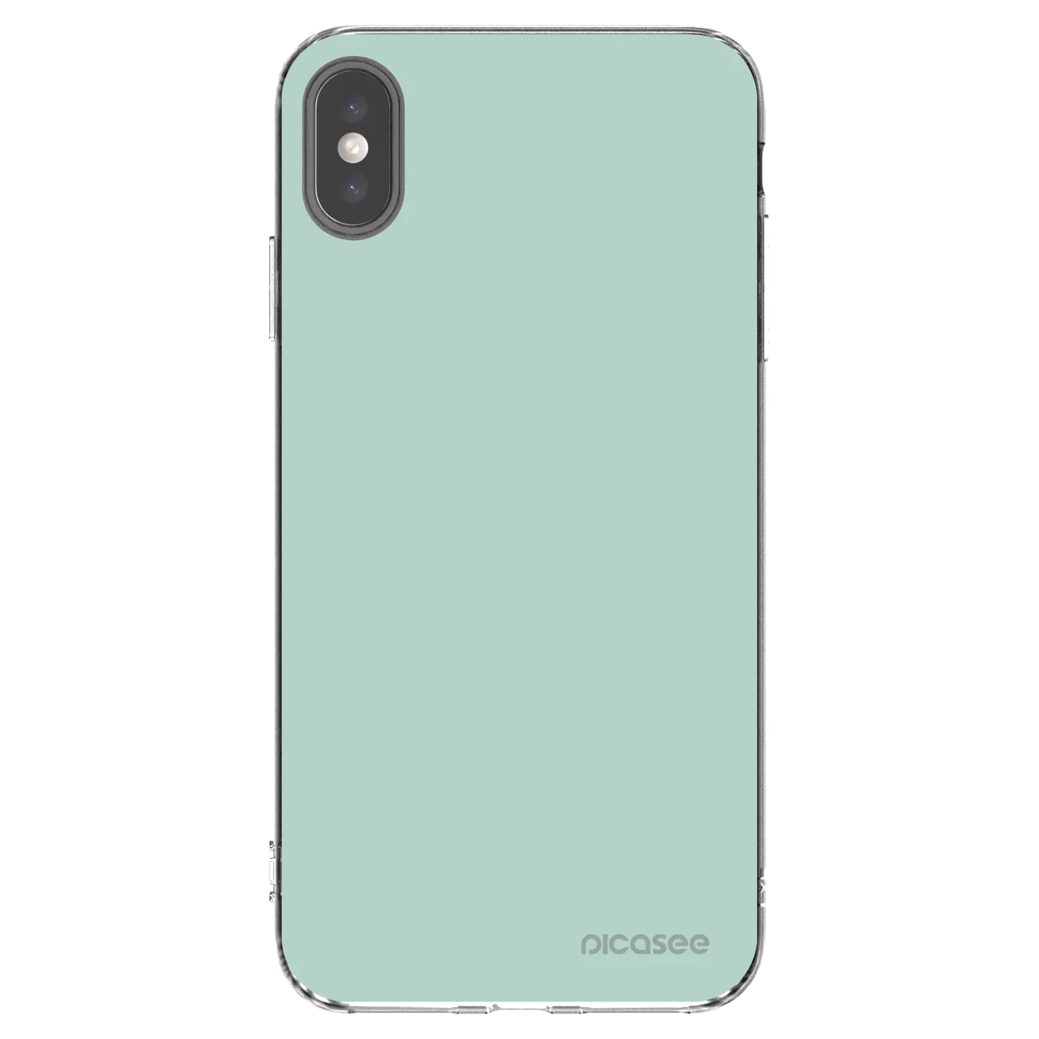Picasee silikonový průhledný obal pro Apple iPhone XS Max - Pastel Charm