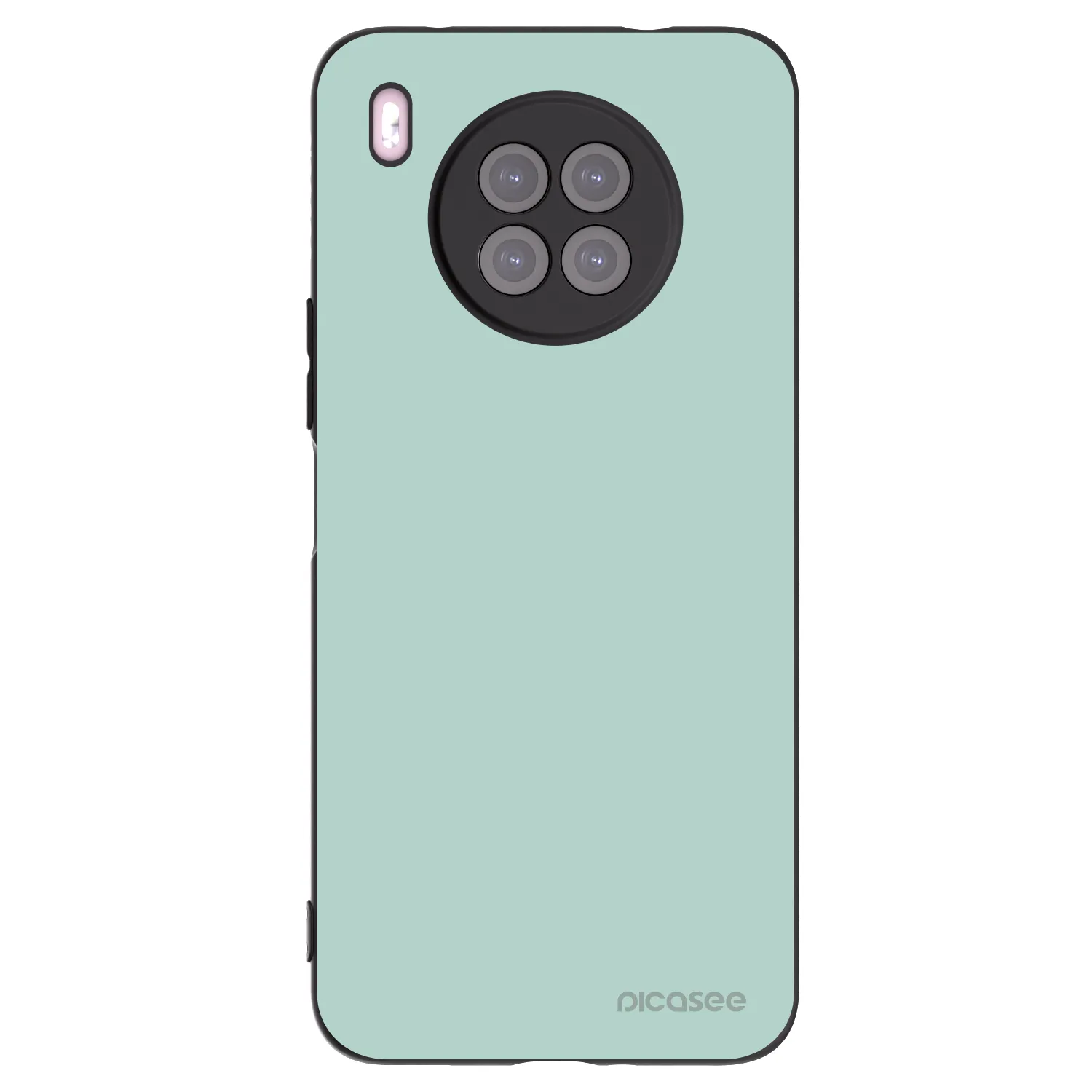 Picasee silikonový černý obal pro Huawei Nova 8i - Pastel Charm