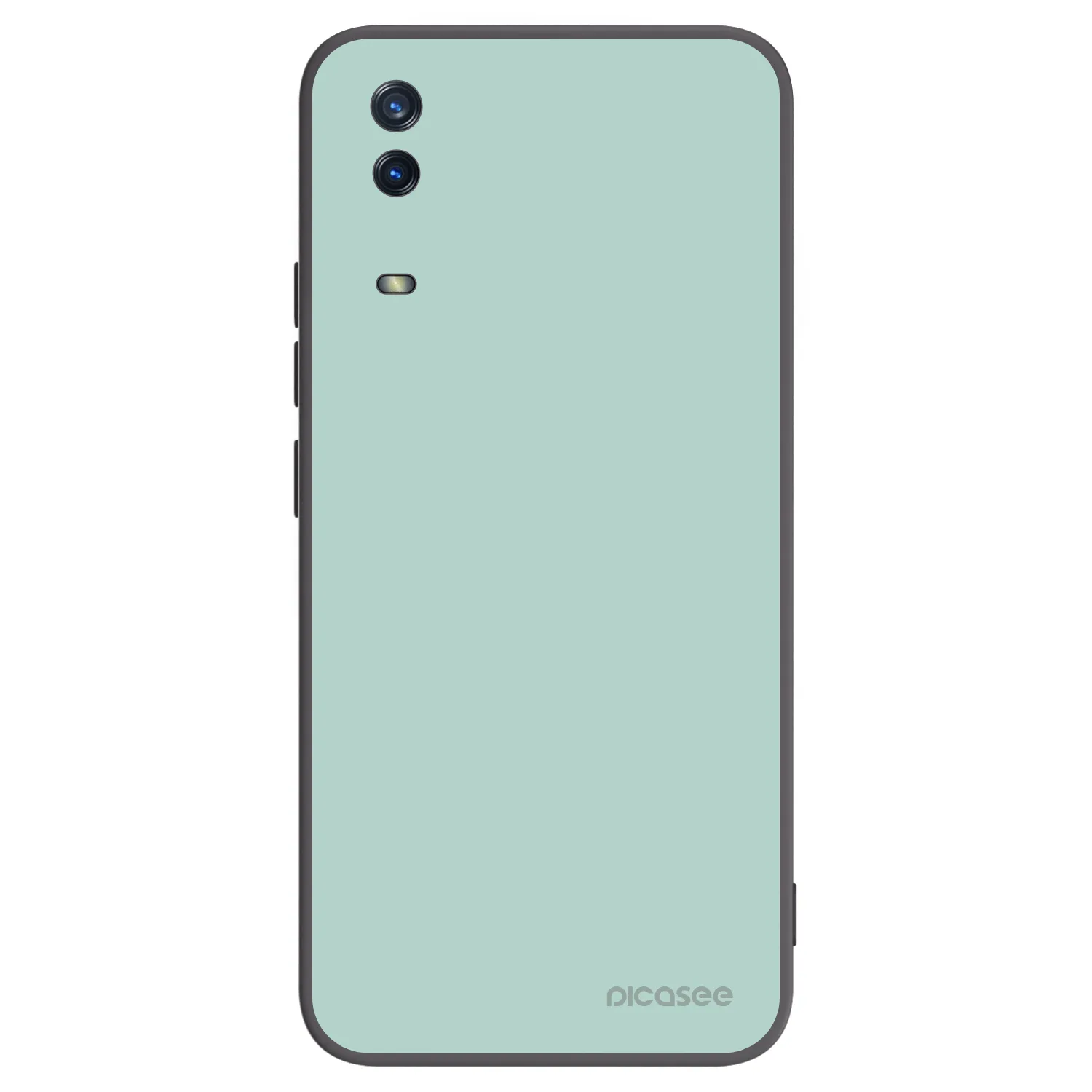 Picasee silikonový černý obal pro Vivo Y11s - Pastel Charm