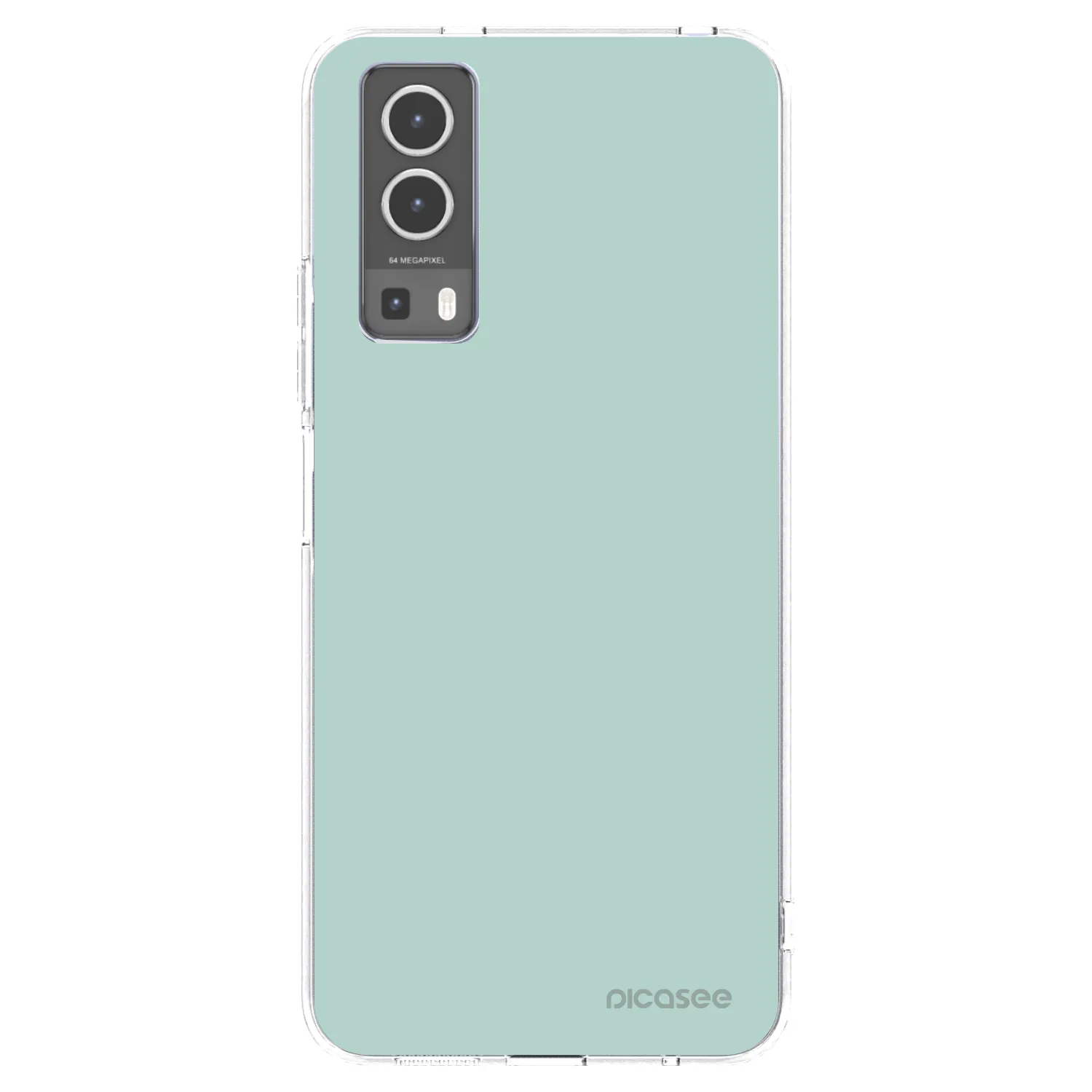 Picasee silikonový průhledný obal pro Vivo Y72 5G - Pastel Charm