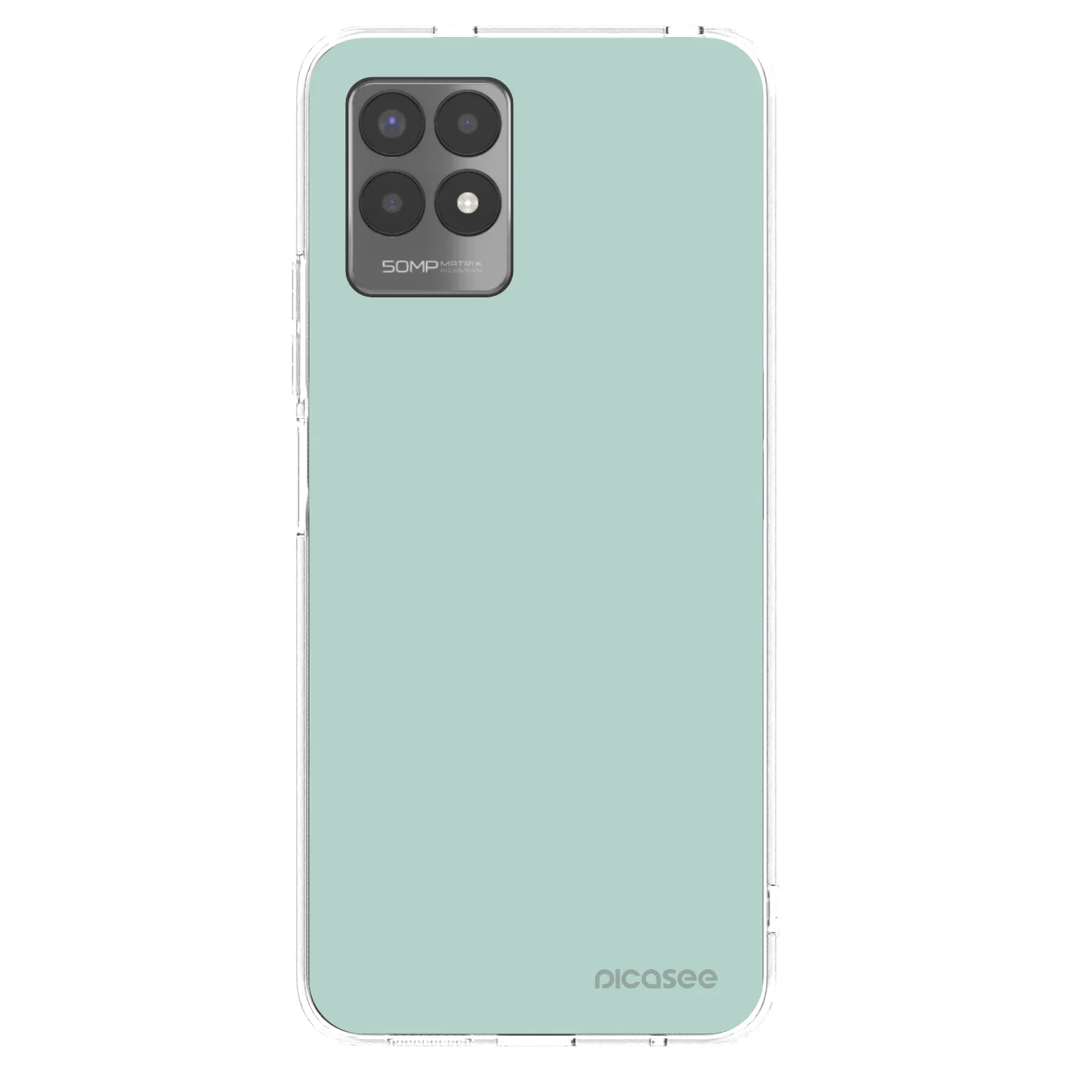 Picasee silikonový průhledný obal pro Realme 8i - Pastel Charm