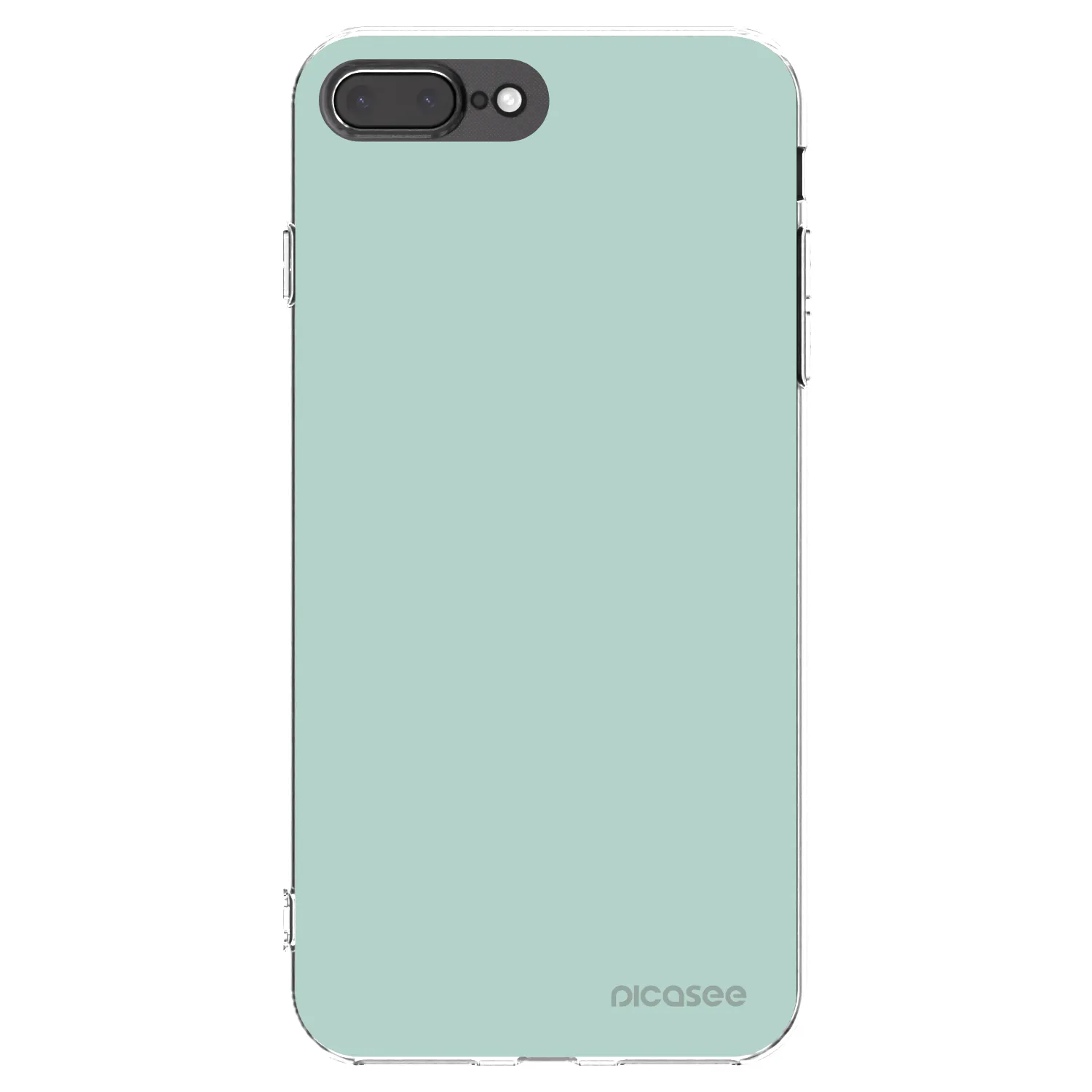 Picasee silikonový průhledný obal pro Apple iPhone 7 Plus - Pastel Charm