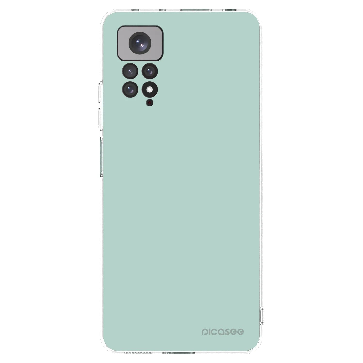 Picasee silikonový průhledný obal pro Xiaomi Redmi Note 11 - Pastel Charm