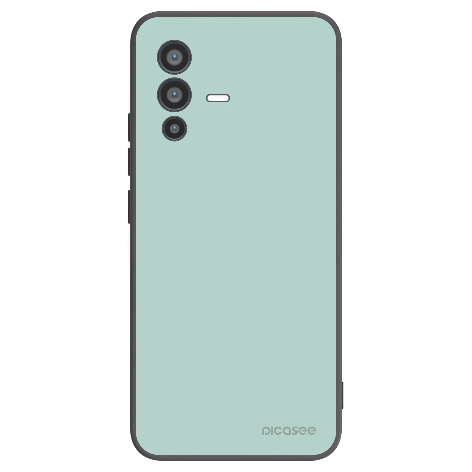 Picasee silikonový černý obal pro Vivo V23 5G - Pastel Charm