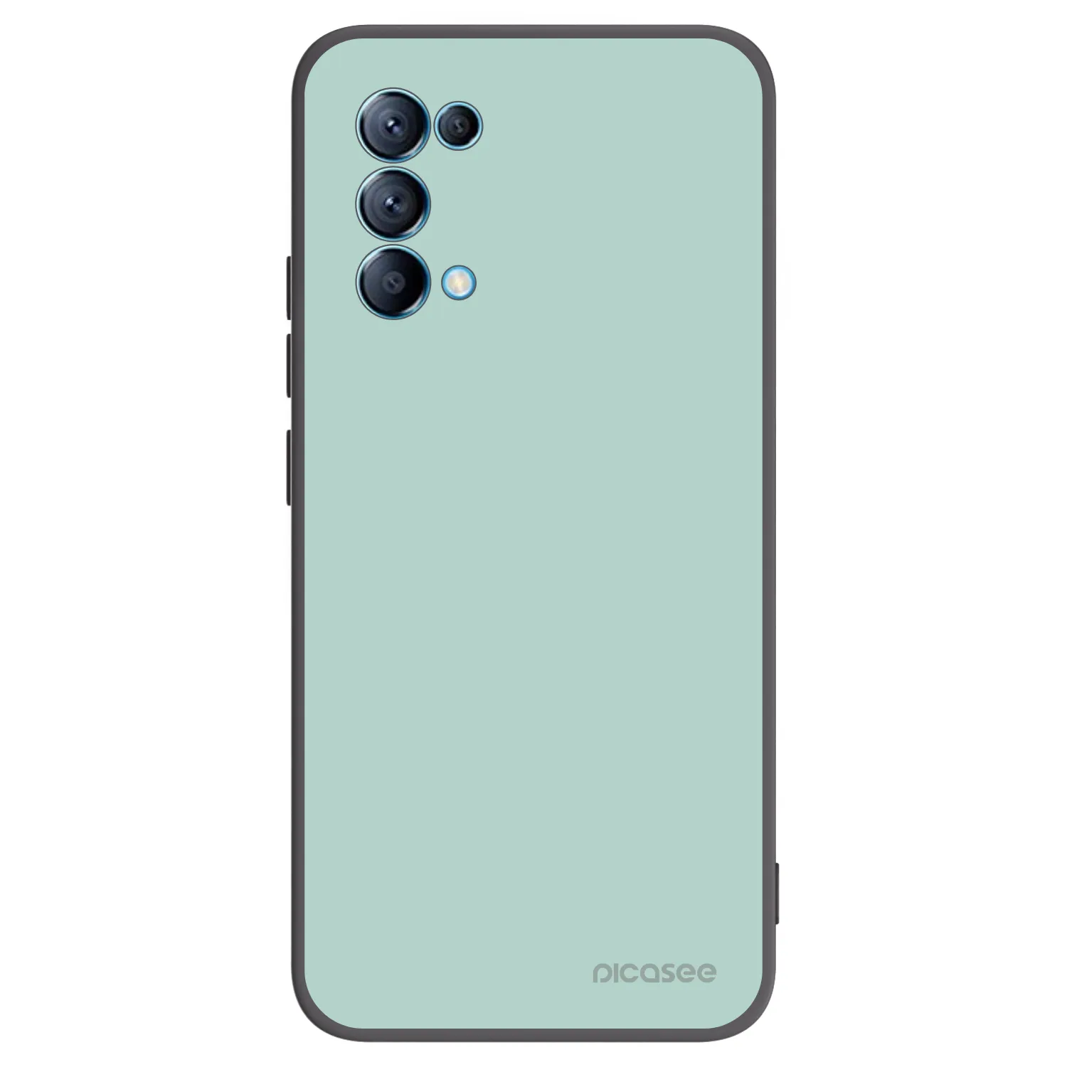 Picasee silikonový černý obal pro OPPO Reno 5 5G - Pastel Charm