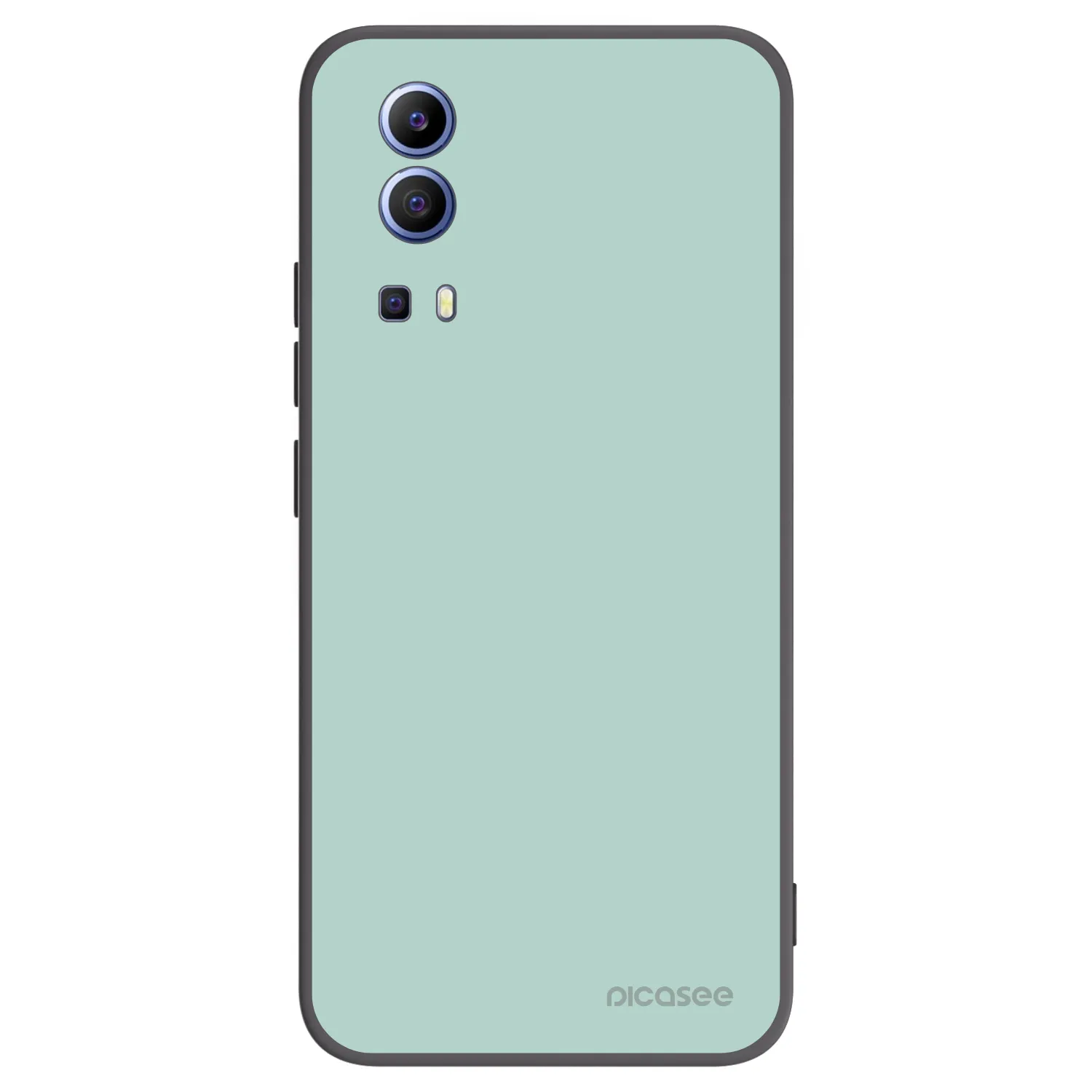 Picasee silikonový černý obal pro Vivo Y52 5G - Pastel Charm