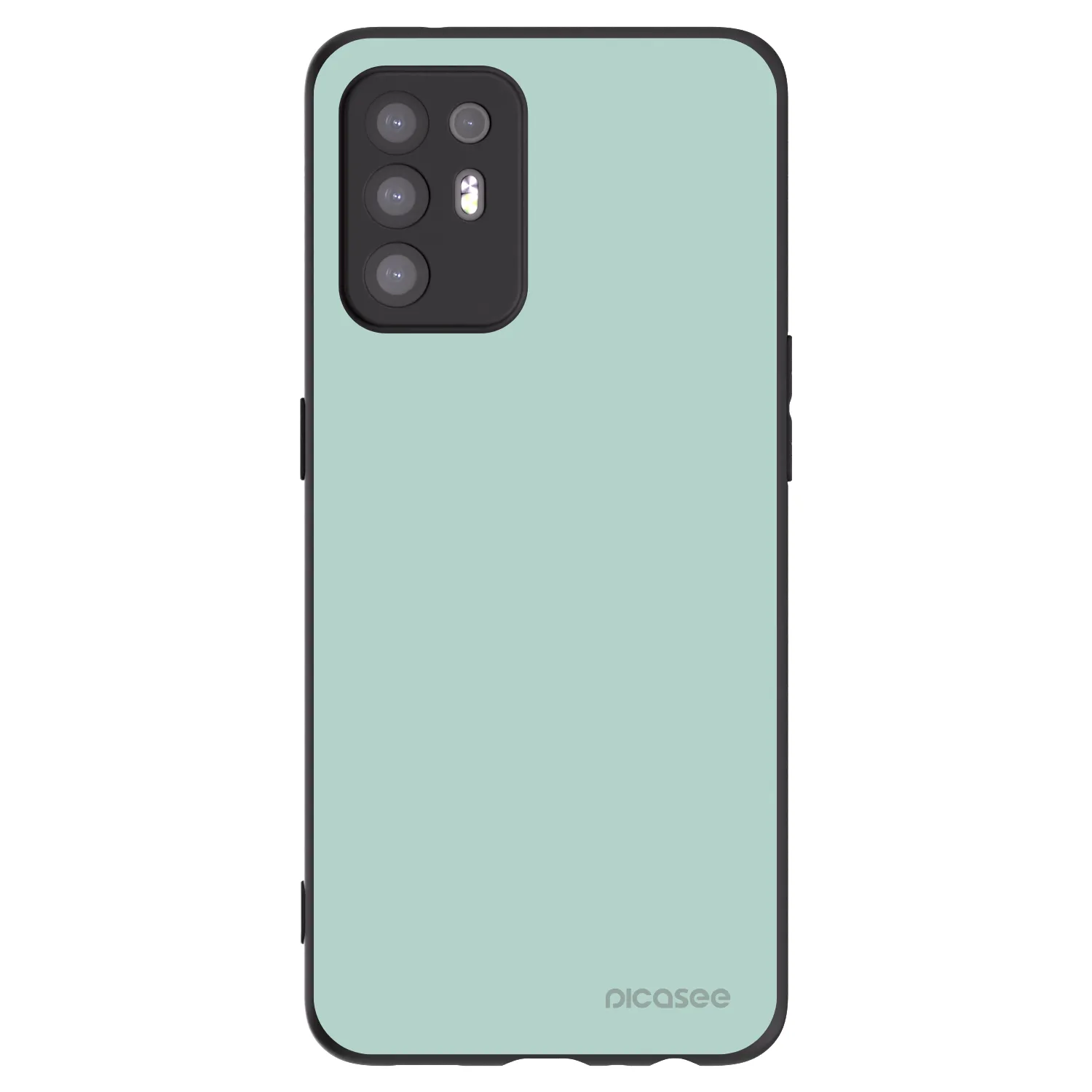 Picasee silikonový černý obal pro OPPO A94 5G - Pastel Charm