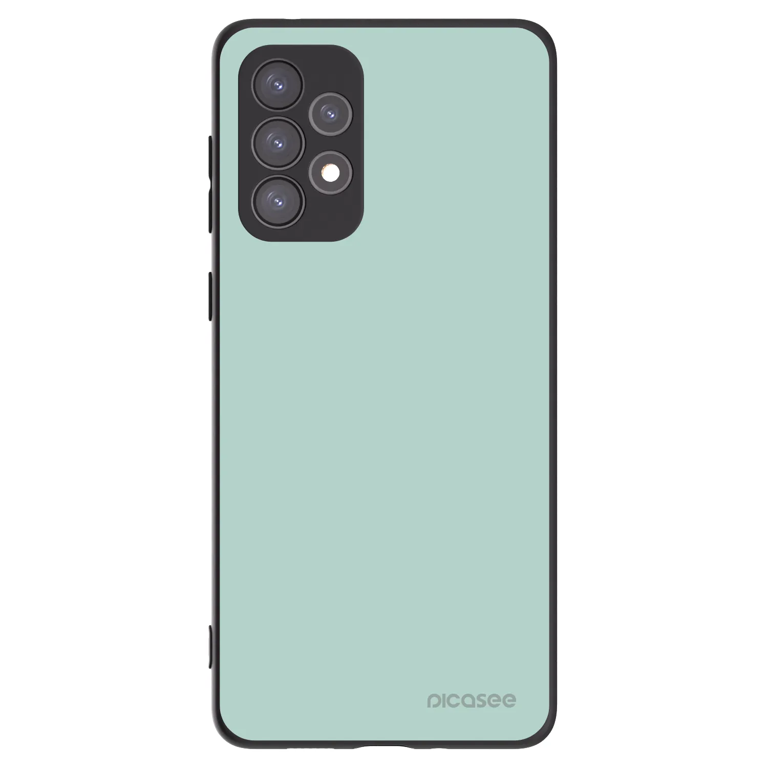 Picasee silikonový černý obal pro Samsung Galaxy A73 5G - Pastel Charm