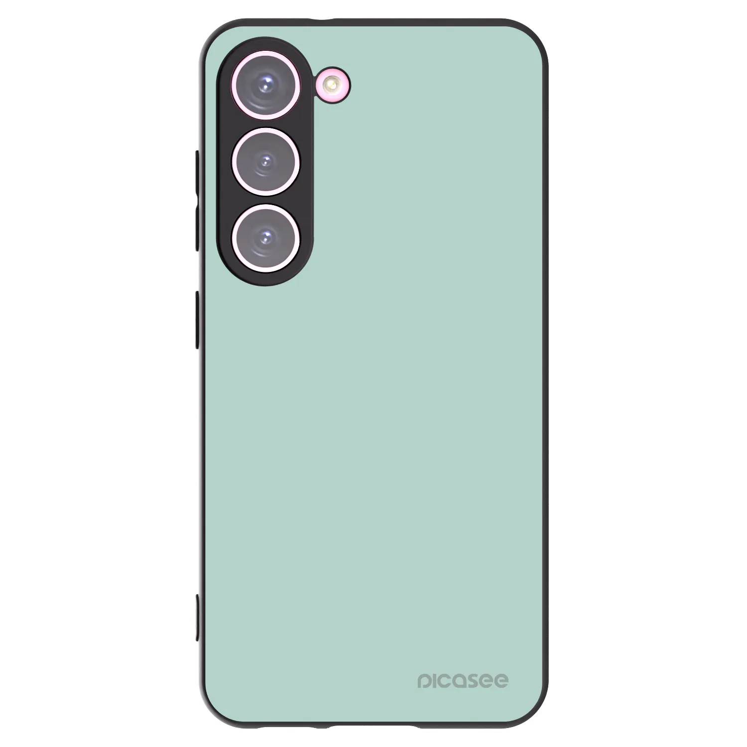 Picasee silikonový černý obal pro Samsung Galaxy S23 5G - Pastel Charm