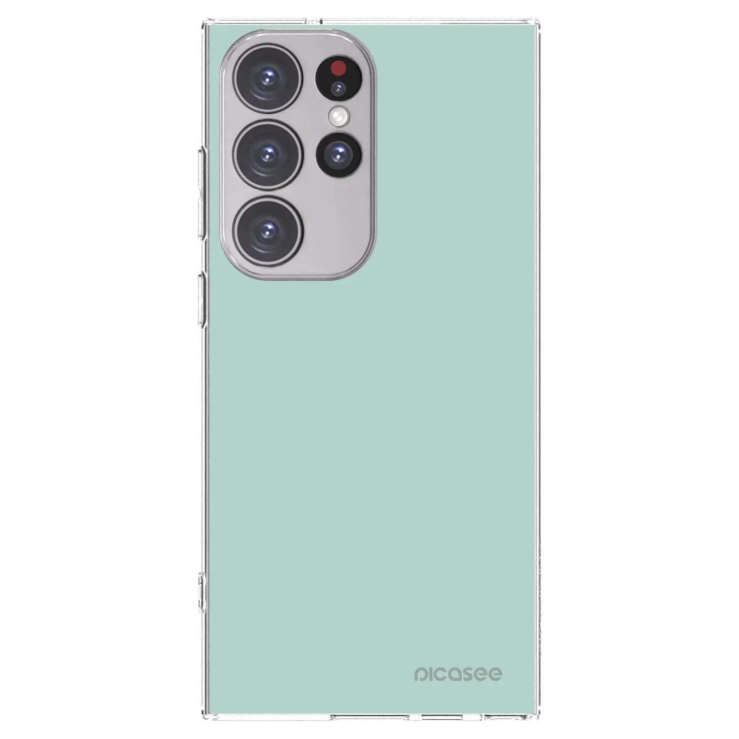 Picasee silikonový průhledný obal pro Samsung Galaxy S23 Ultra 5G - Pastel Charm