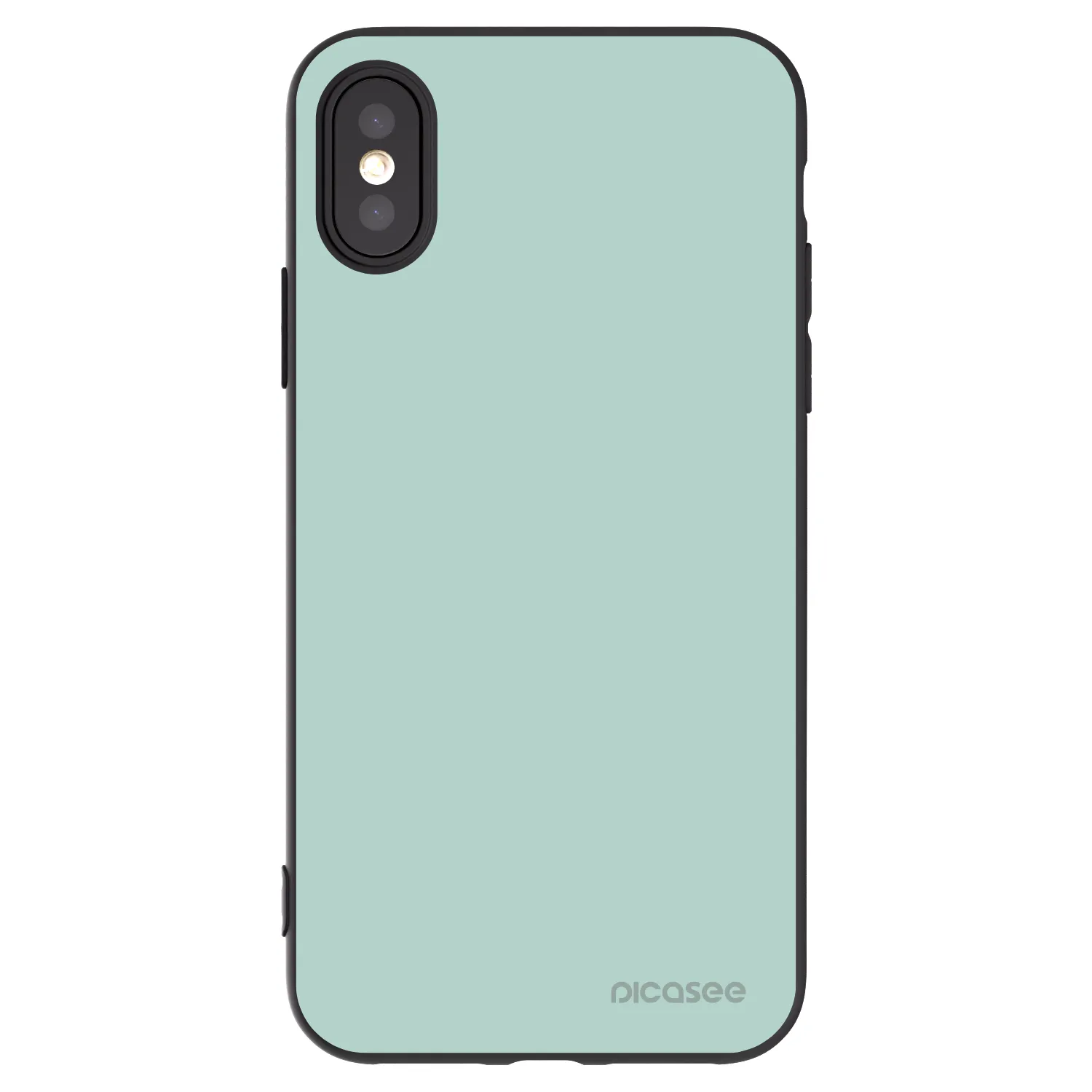 Picasee silikonový černý obal pro Apple iPhone X/XS - Pastel Charm