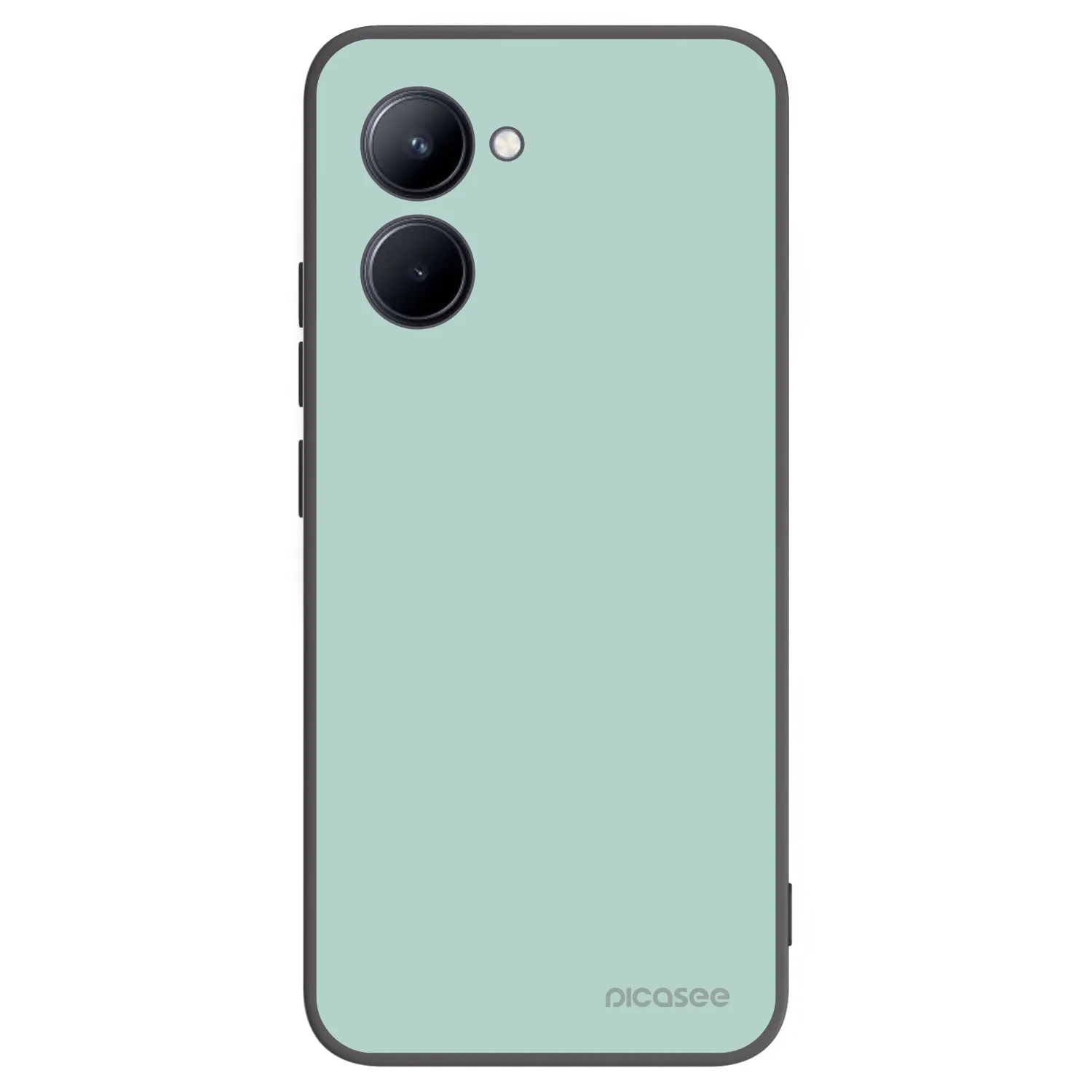 Picasee silikonový černý obal pro Realme C33 (2023) - Pastel Charm