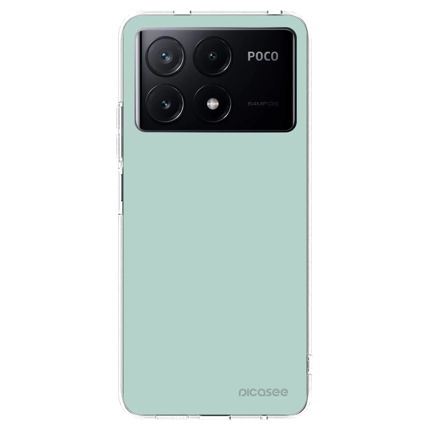 Picasee silikonový průhledný obal pro Xiaomi Poco X6 Pro - Pastel Charm