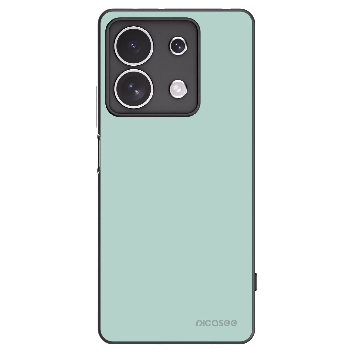 Picasee silikonový černý obal pro Xiaomi Redmi Note 13 4G - Pastel Charm