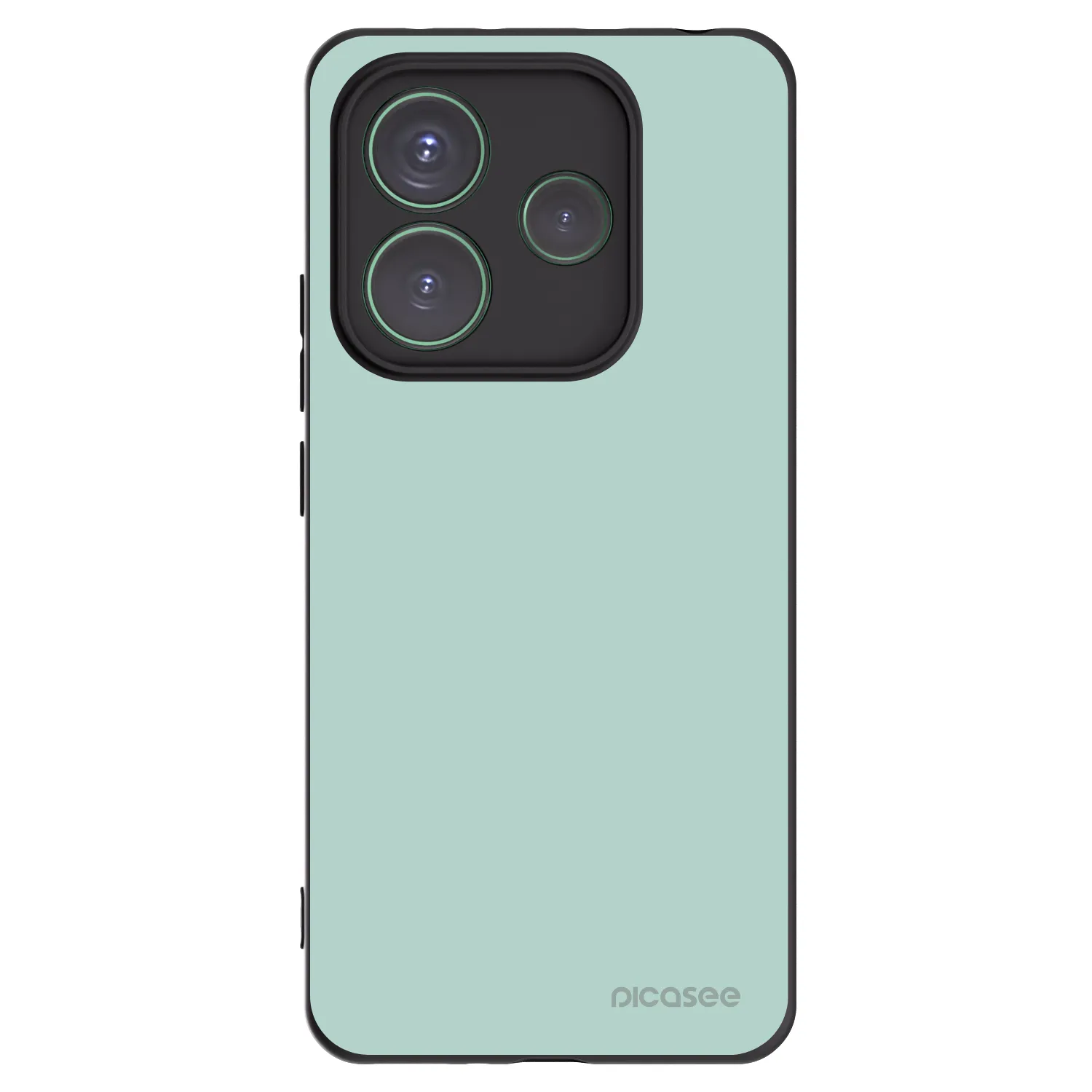 Picasee silikonový černý obal pro Xiaomi Redmi Note 14 5G - Pastel Charm