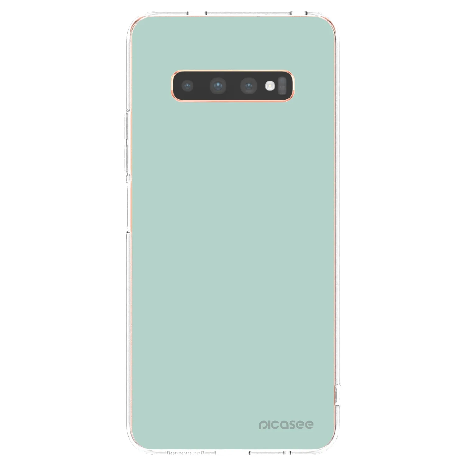 Picasee silikonový průhledný obal pro Samsung Galaxy S10 Plus G975 - Pastel Charm