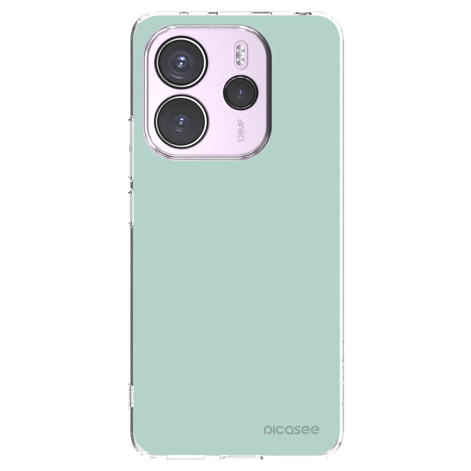 Picasee silikonový průhledný obal pro Xiaomi Redmi Note 14 4G - Pastel Charm
