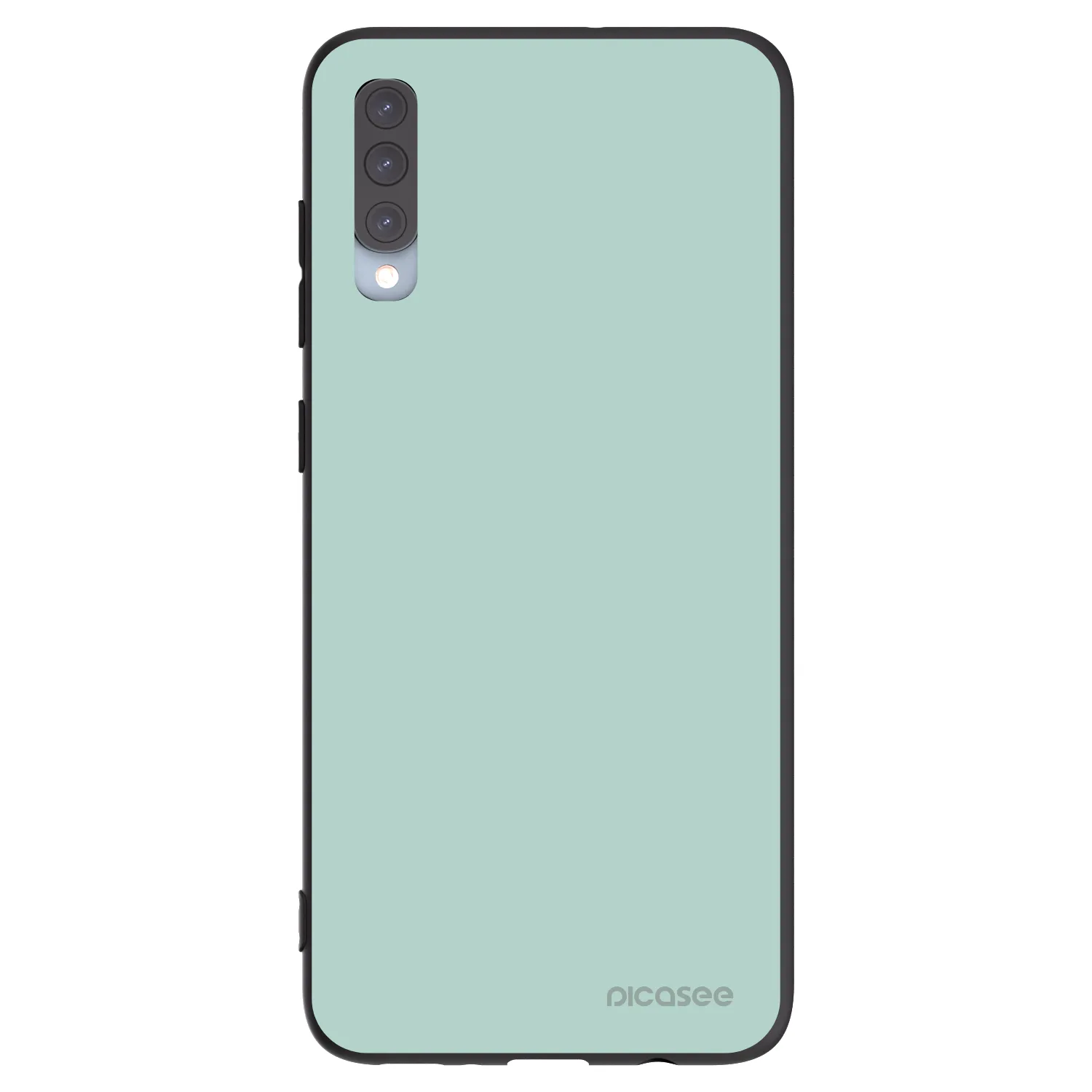 Picasee silikonový černý obal pro Samsung Galaxy A70 A705F - Pastel Charm