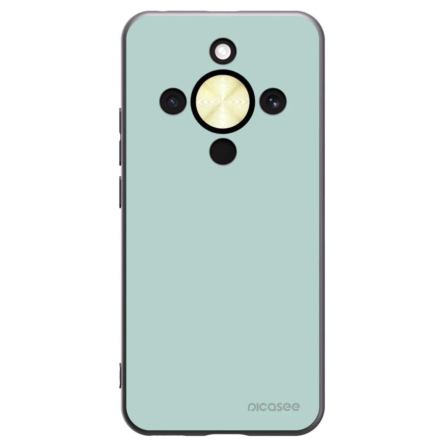 Picasee silikonový černý obal pro Honor Magic8 Lite 5G - Pastel Charm