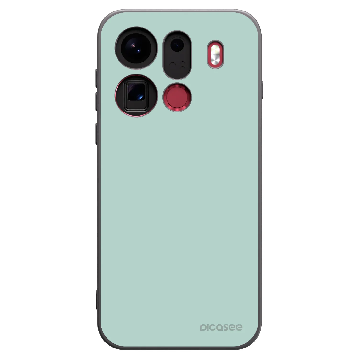 Picasee silikonový černý obal pro OPPO Find X9 Pro - Pastel Charm