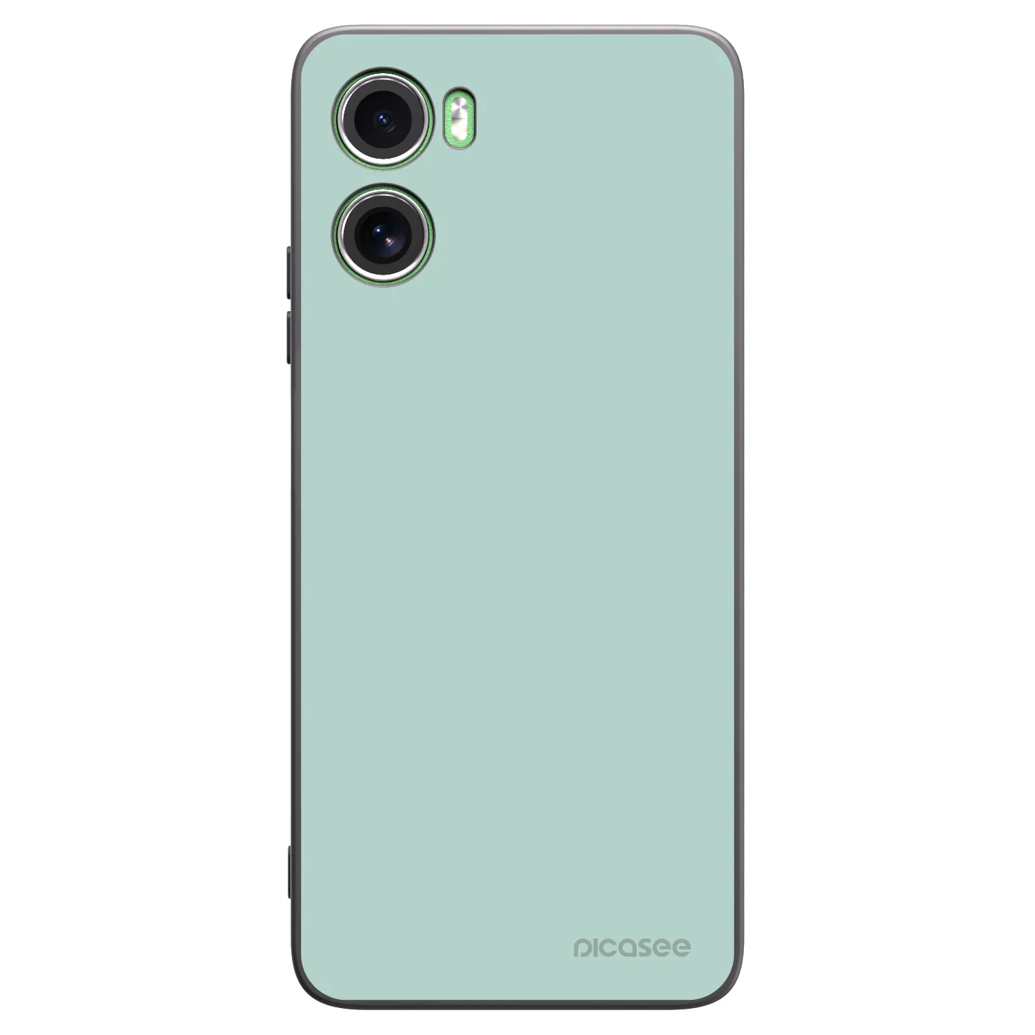 Picasee silikonový černý obal pro Motorola Moto G06 - Pastel Charm