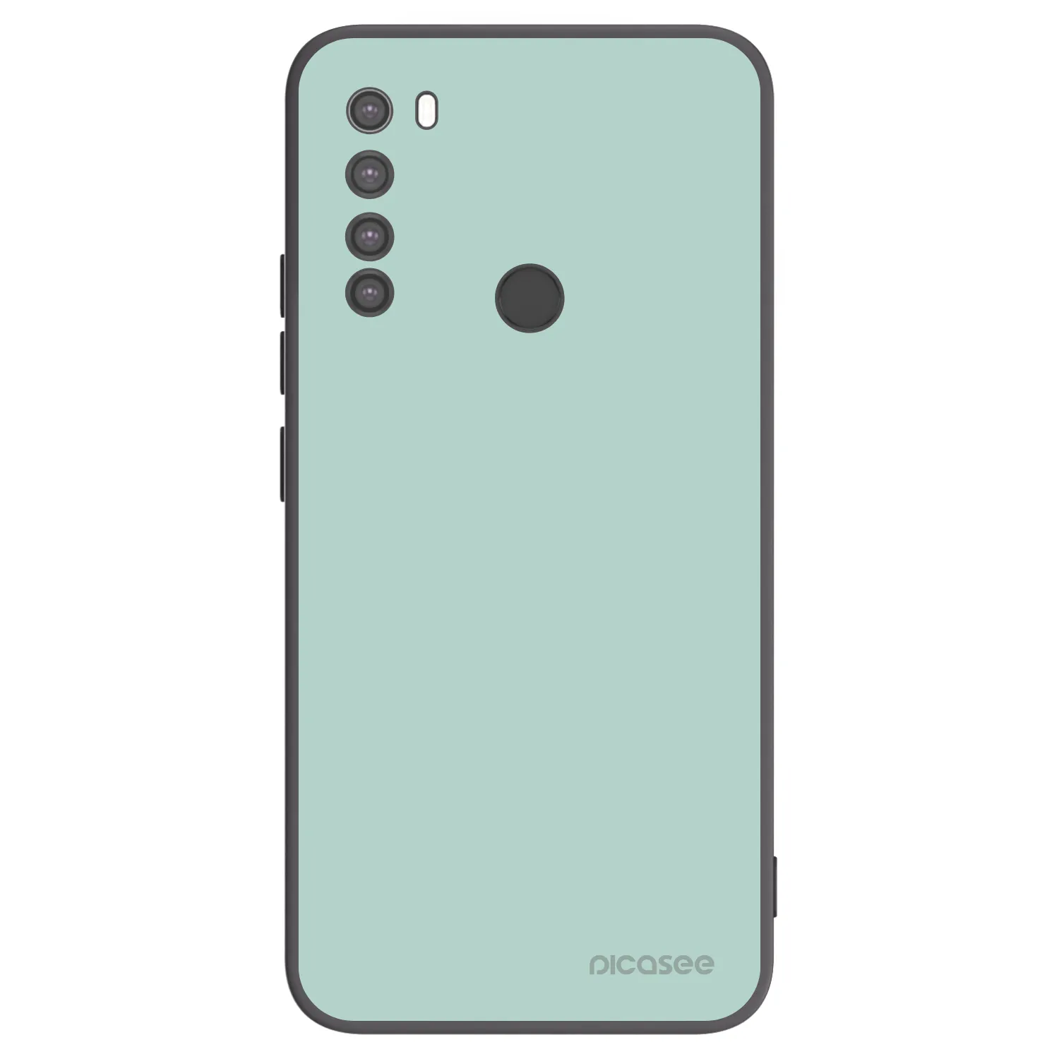 Picasee silikonový černý obal pro Xiaomi Redmi Note 8 - Pastel Charm