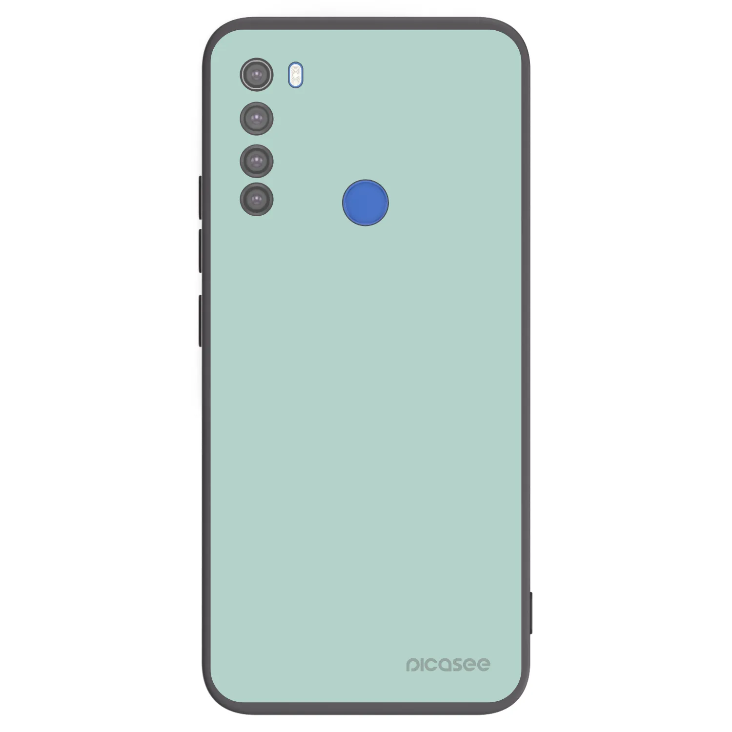 Picasee silikonový černý obal pro Xiaomi Redmi Note 8T - Pastel Charm