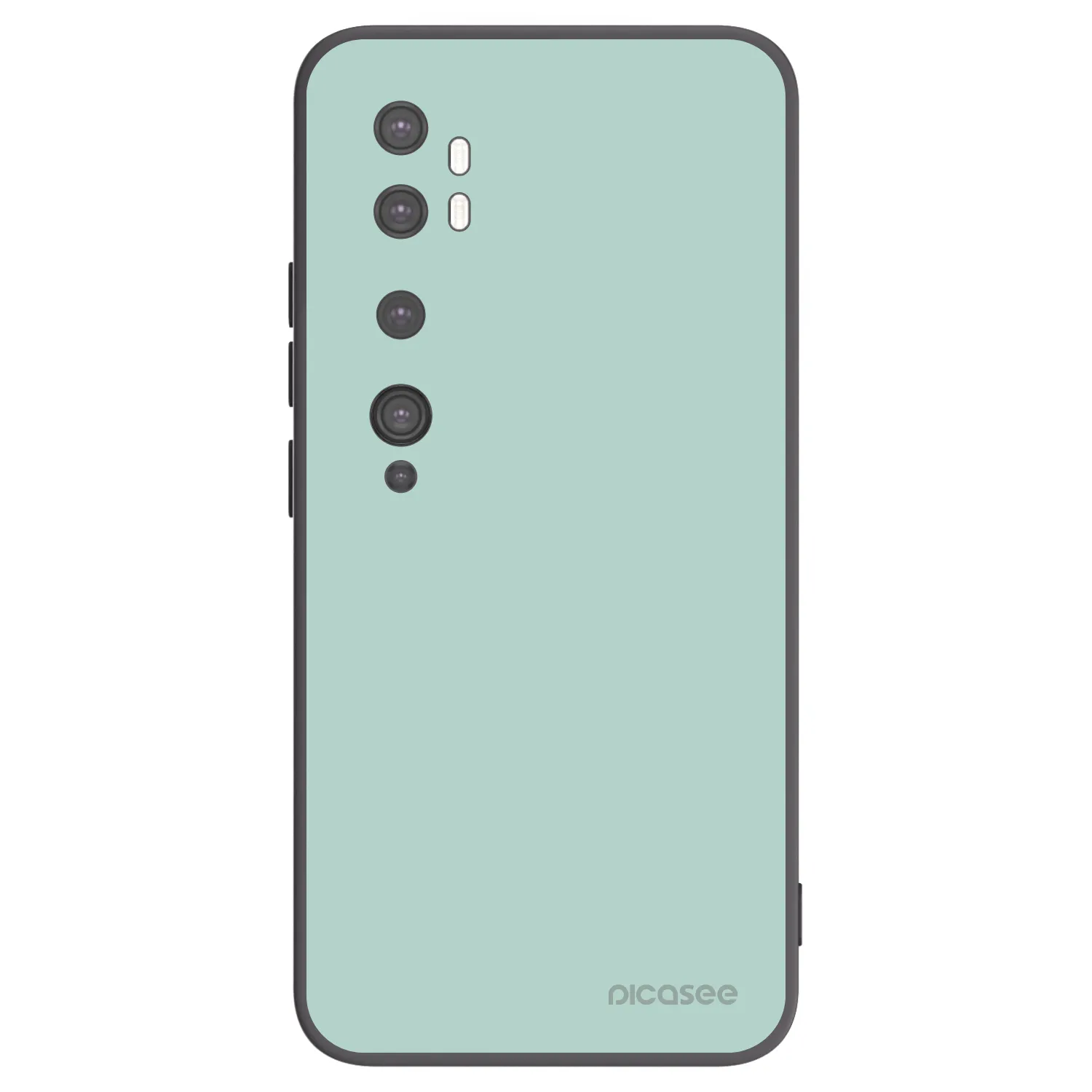 Picasee silikonový černý obal pro Xiaomi Mi Note 10 (Pro) - Pastel Charm