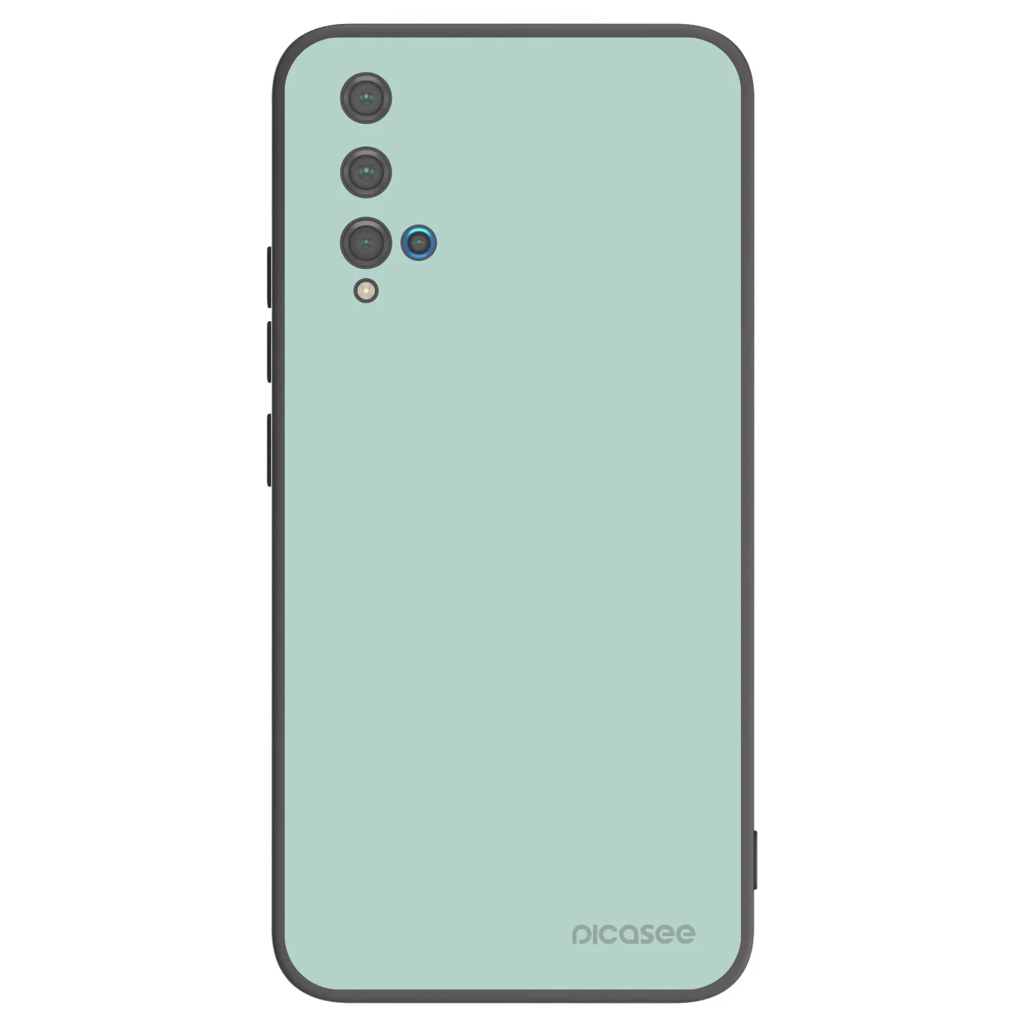 Picasee silikonový černý obal pro Huawei Nova 5T - Pastel Charm