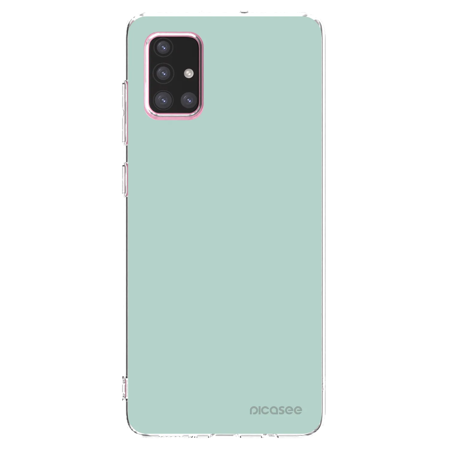 Picasee silikonový průhledný obal pro Samsung Galaxy A71 A715F - Pastel Charm