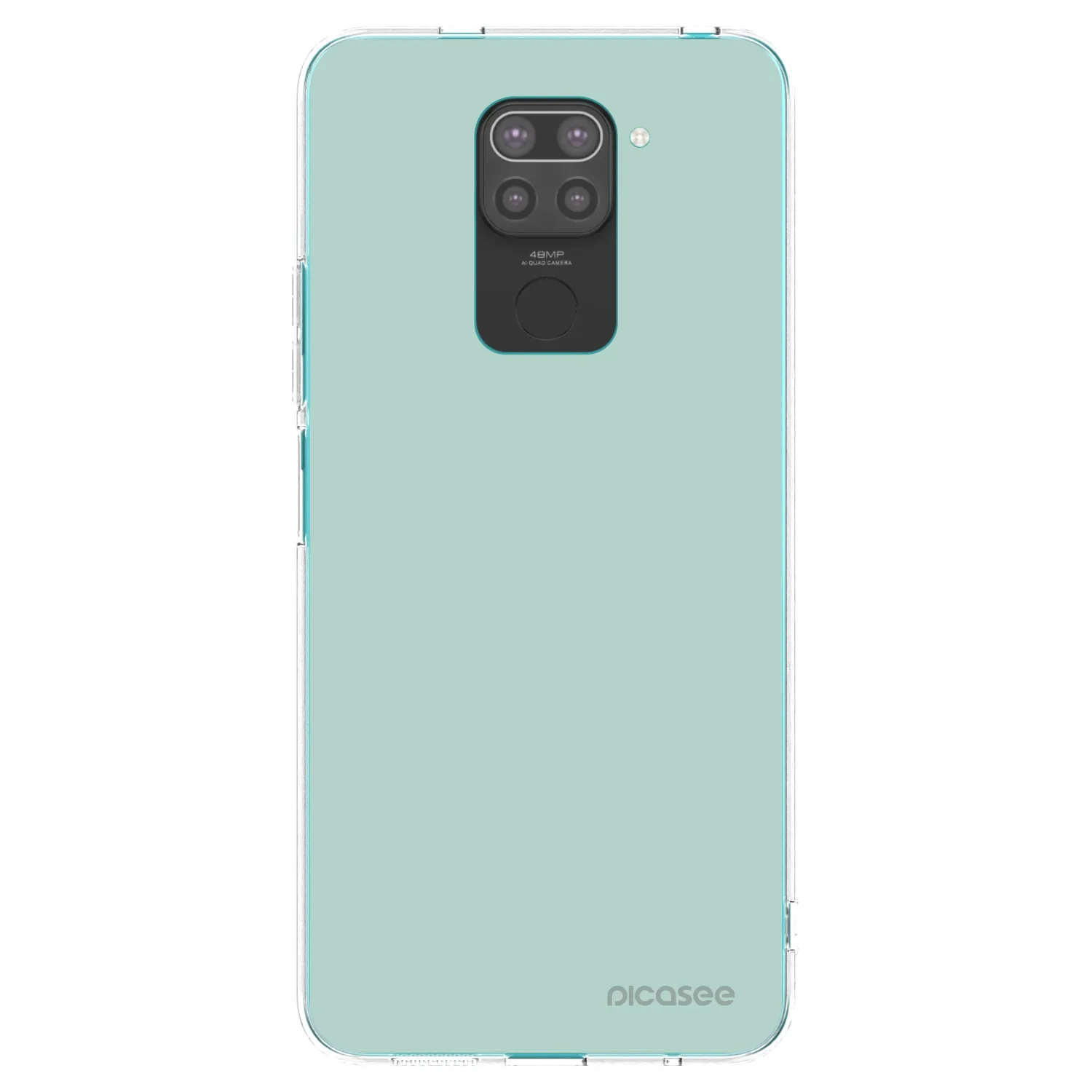Picasee silikonový černý obal pro Xiaomi Redmi Note 9 - Pastel Charm