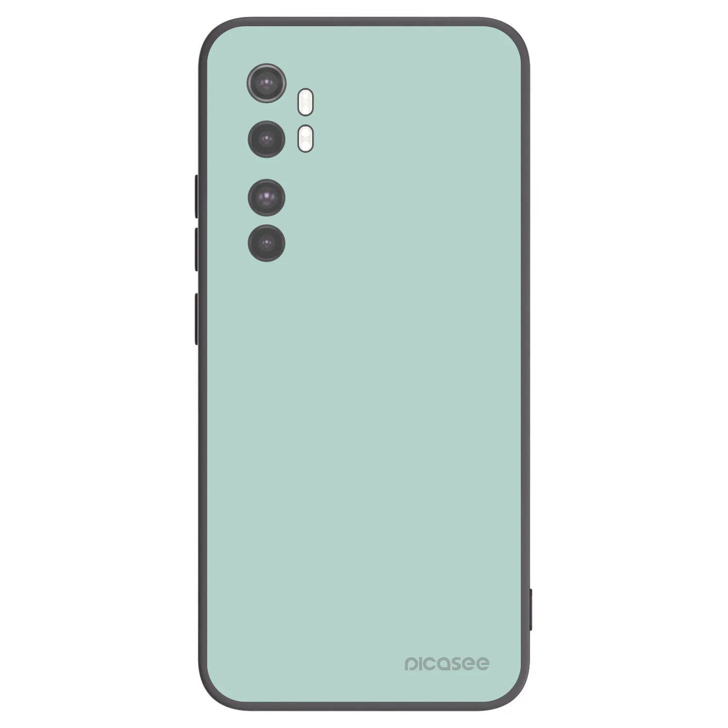 Picasee silikonový černý obal pro Xiaomi Mi Note 10 Lite - Pastel Charm