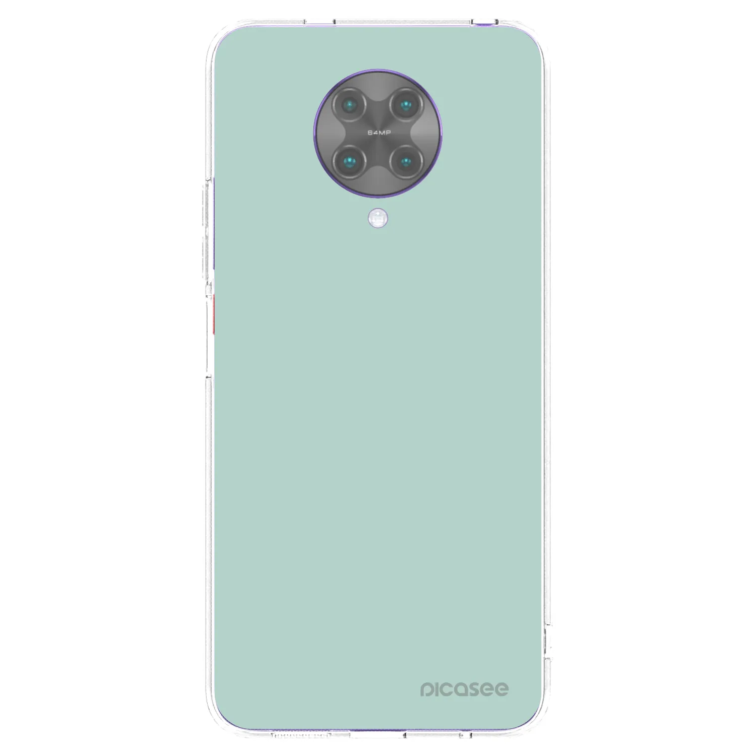 Picasee silikonový průhledný obal pro Xiaomi Poco F2 Pro - Pastel Charm